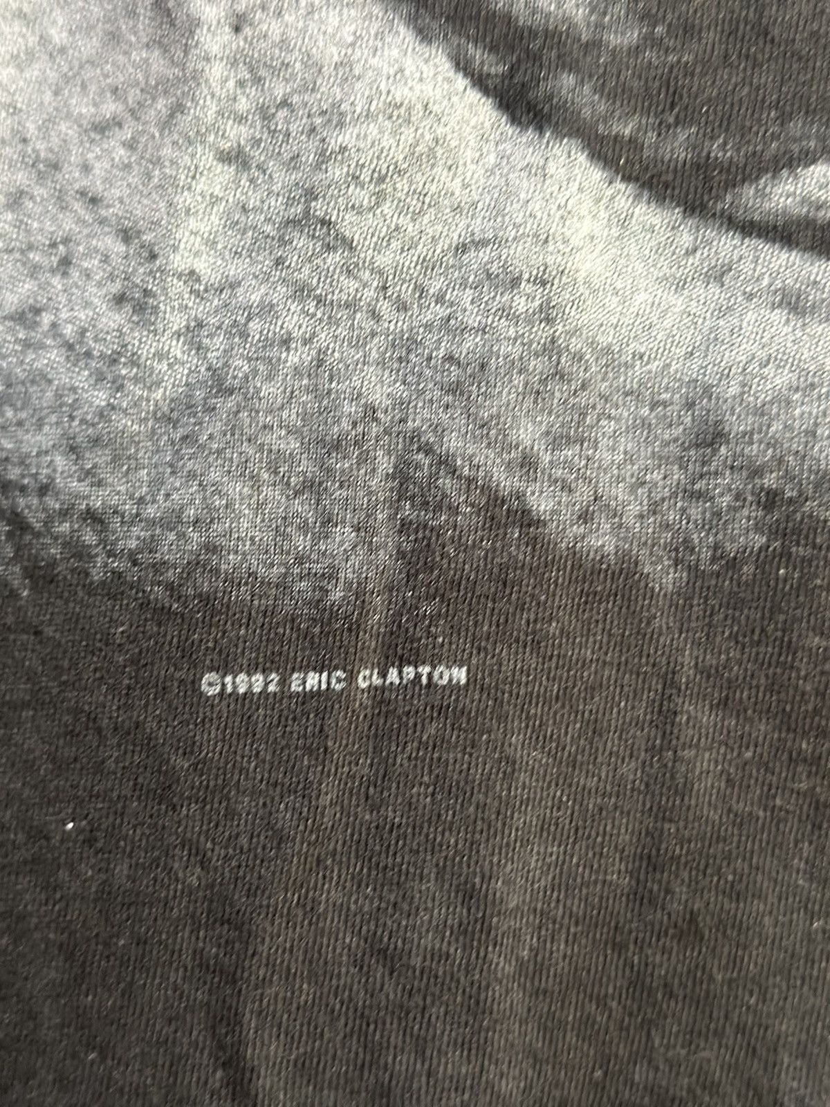 Band Tees Vintage 90s Eric Clapton Faded Tee Size US L / EU 52-54 / 3 - 4 Thumbnail