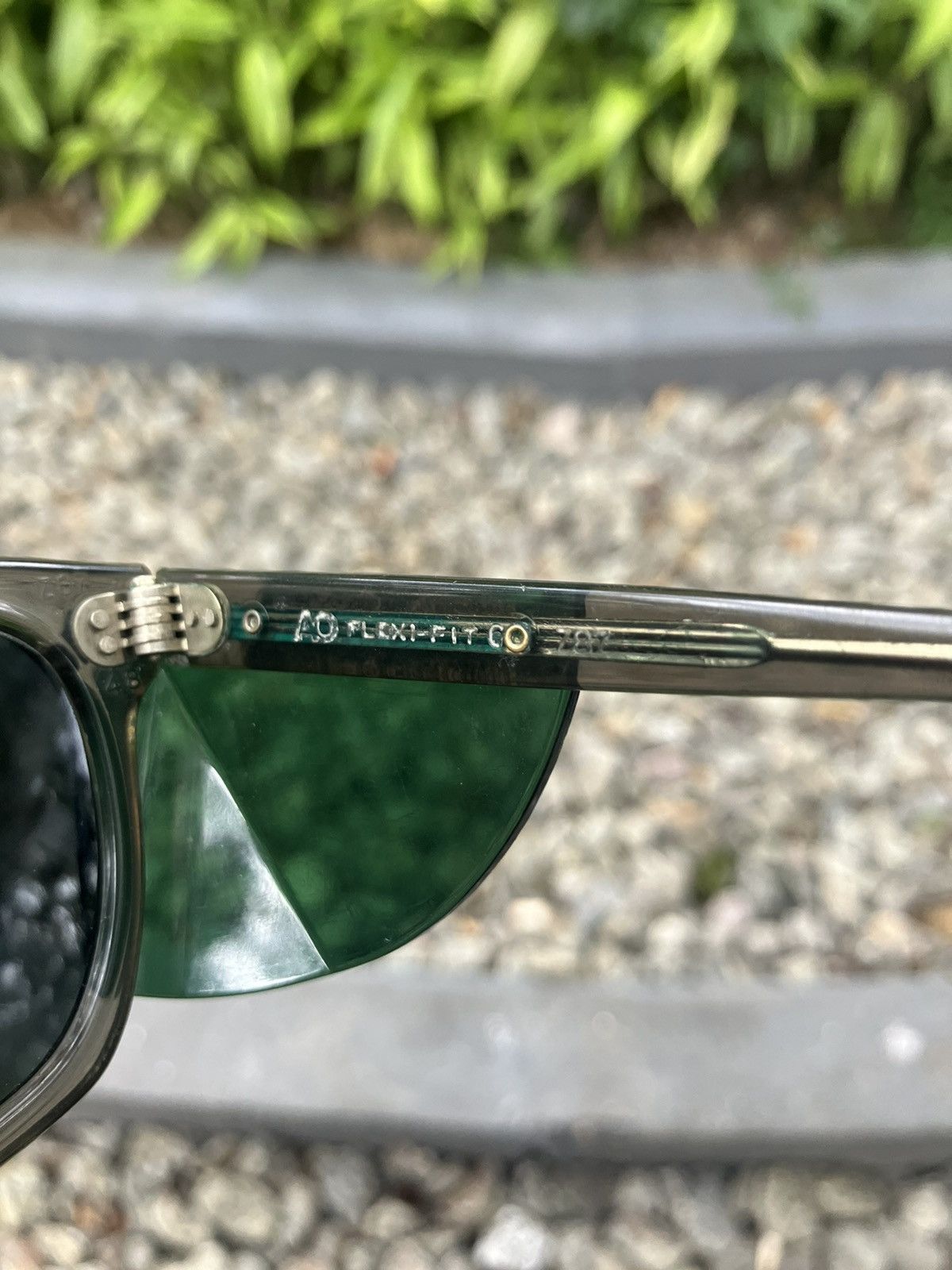 American Optical American Optical Vintage Sunglasses Green Size ONE SIZE - 5 Thumbnail