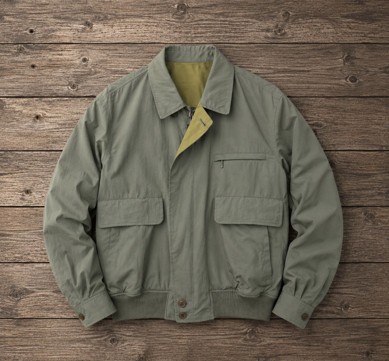 Christian Dior Monsieur Vintage Christian Dior Monsieur Reversible Bomber Jacket Size US S / EU 44-46 / 1 - 1 Thumbnail