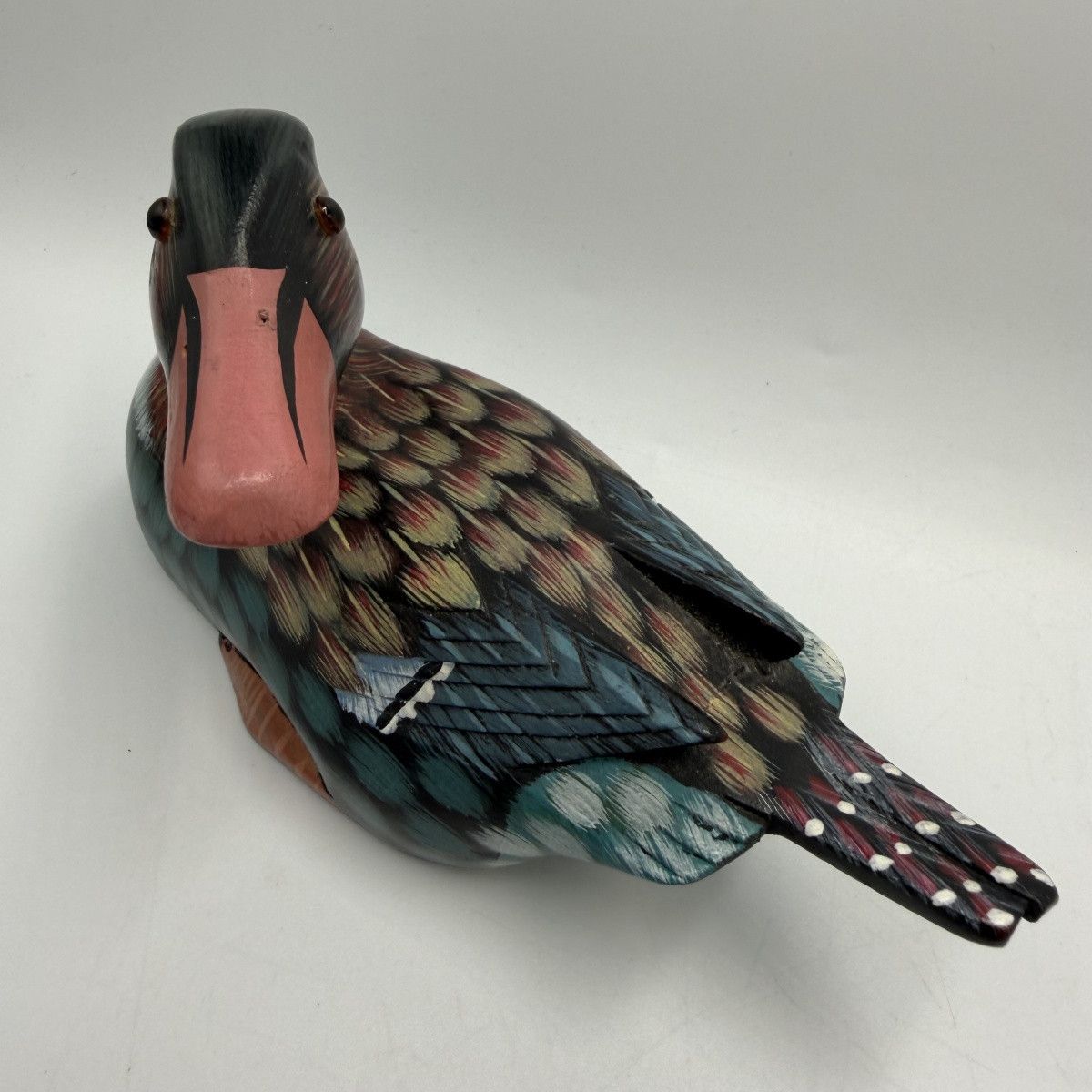 Vintage Vintage Wooden Duck Folk Art Bird Rustic Home Decor Size ONE SIZE - 6 Thumbnail