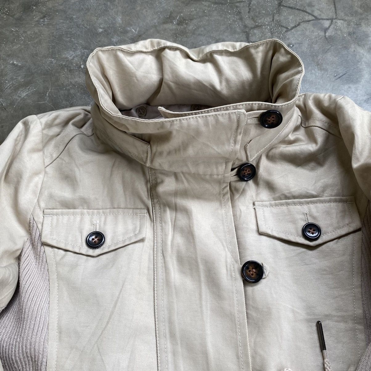 Tornado Mart 2000s Femme Tornado - Vkei Style Hidden Hoodie Parka Jacket Size XS / US 0-2 / IT 36-38 - 5 Thumbnail