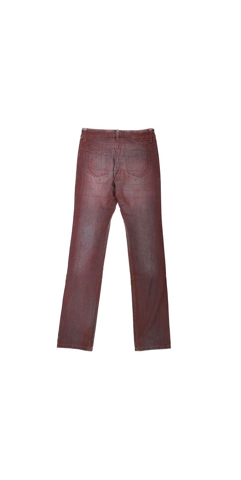 Marithe + Francois Girbaud Marithe Francois Girbaud Red Overdyed Jeans Size US 28 / EU 44 - 2 Thumbnail