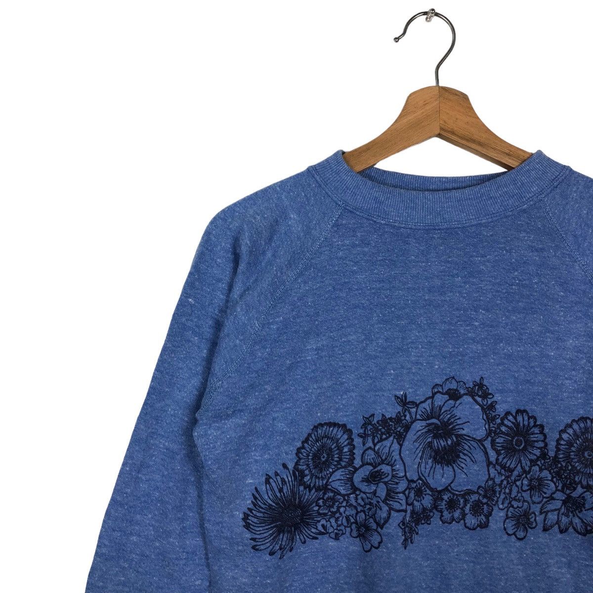 Japanese Brand 🔥90’s Vintage Sweatshirt Floral Flower Big Logo Size US M / EU 48-50 / 2 - 7 Thumbnail