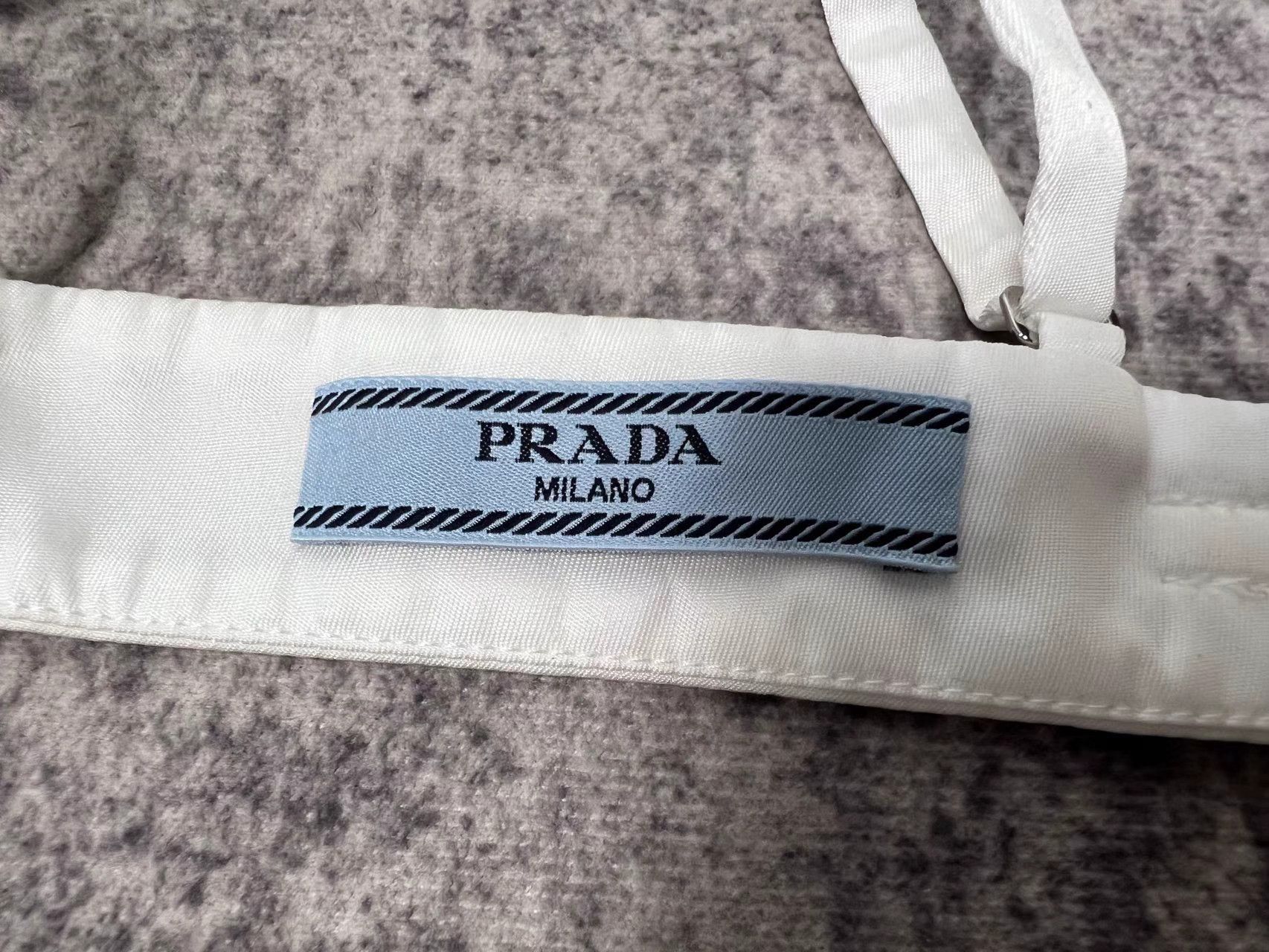 Prada PRADA Triangle Logo Camisole Vest K1 Size ONE SIZE - 4 Thumbnail