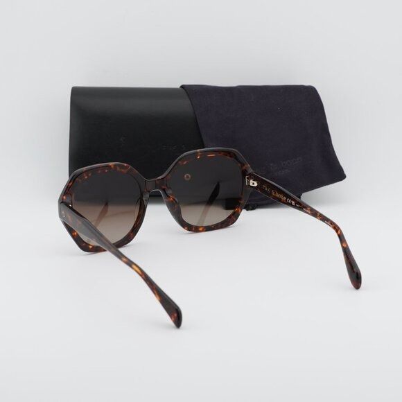 Rag & Bone Rag & Bone RNB1078/S 0086 HA Sunglasses Havana Frame Size ONE SIZE - 8 Thumbnail