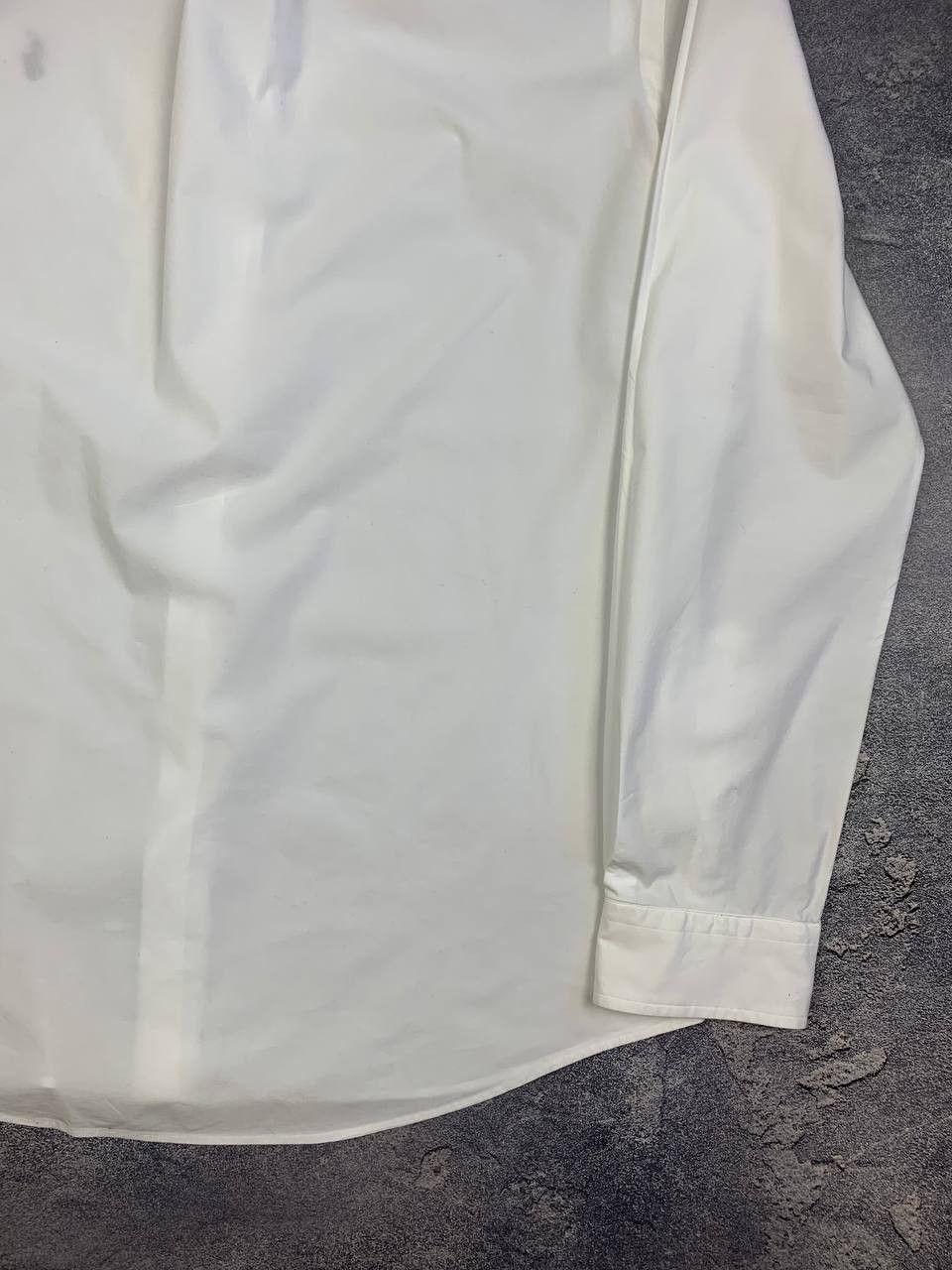Polo Ralph Lauren Polo Ralph Lauren White Stretch Button Down Shirt Size US L / EU 52-54 / 3 - 15 Thumbnail
