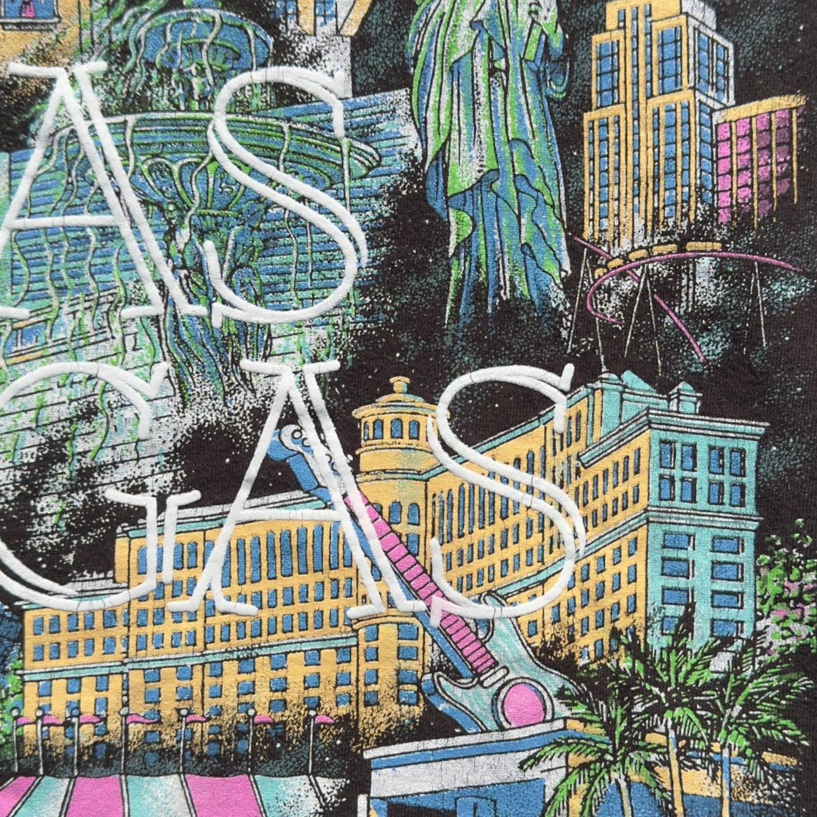 Vintage 🖤 Vintage 90s Las Vegas Cityscape Tee 🖤 Size US M / EU 48-50 / 2 - 6 Thumbnail