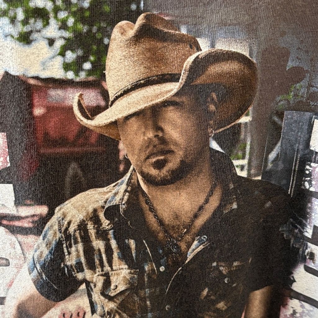 Gildan Jason Aldean Burn It Down Tour 2015 Shirt Band Tee Shirt Sm Size US S / EU 44-46 / 1 - 2 Thumbnail