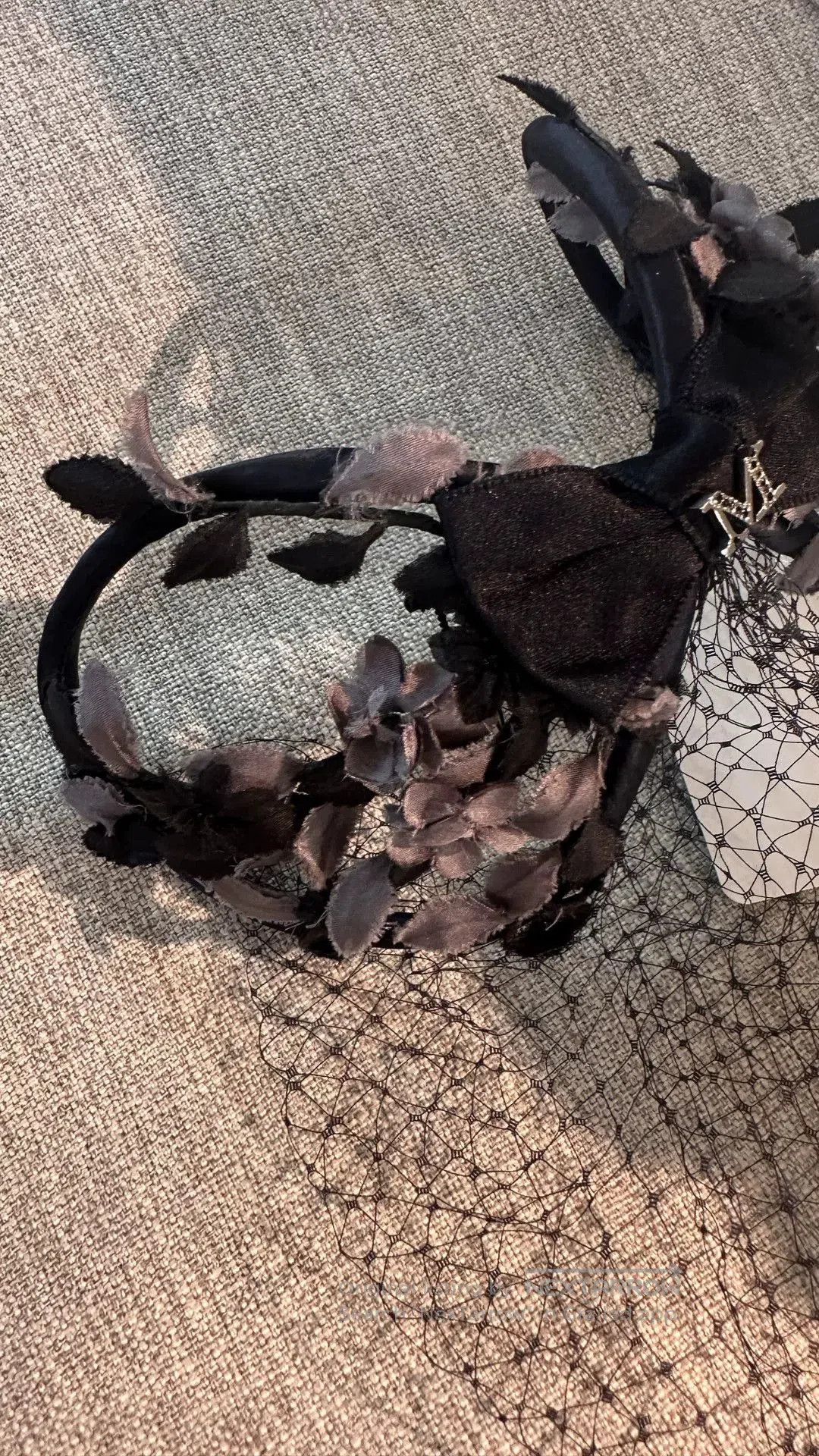 Maison Michel Maison Michel Headpiece with Veil. Size ONE SIZE - 8 Thumbnail