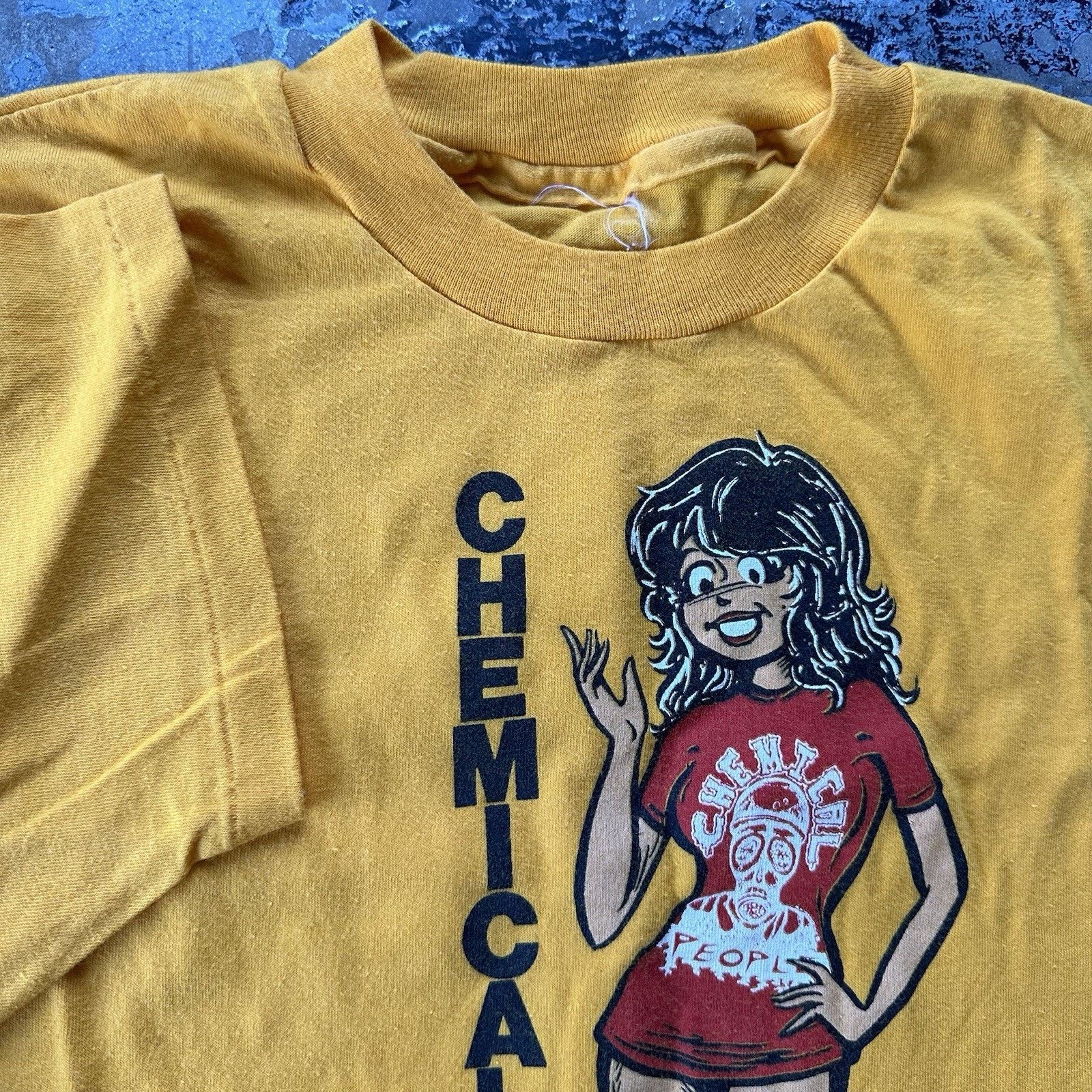 Band Tees × Vintage Vintage 80s Chemical People Punk Rock Band Tee T-Shirt Size US L / EU 52-54 / 3 - 3 Thumbnail