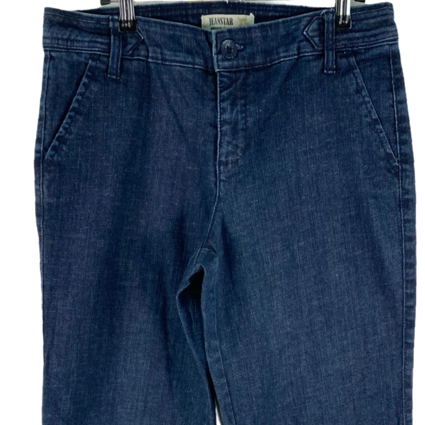 Vintage Jeanstar Women Jeans - Denim Straight High Rise 32x30 Blue 8 Regular Size 30" / US 8 / IT 44 - 4 Thumbnail