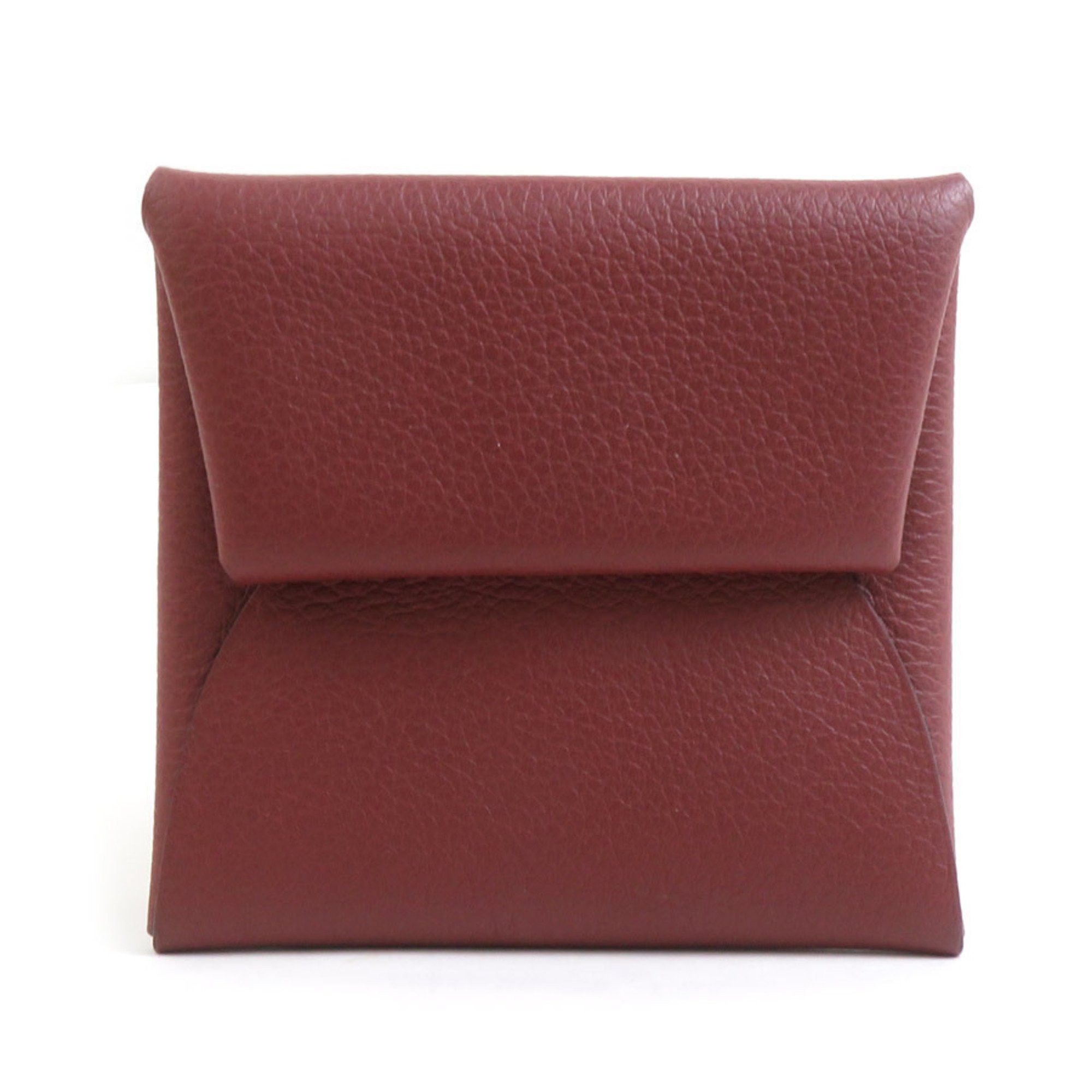 Hermes Hermes Hermès Bastia Evercolor Rouge H wallet/coin case for men and women r10889a Size ONE SIZE - 1 Thumbnail
