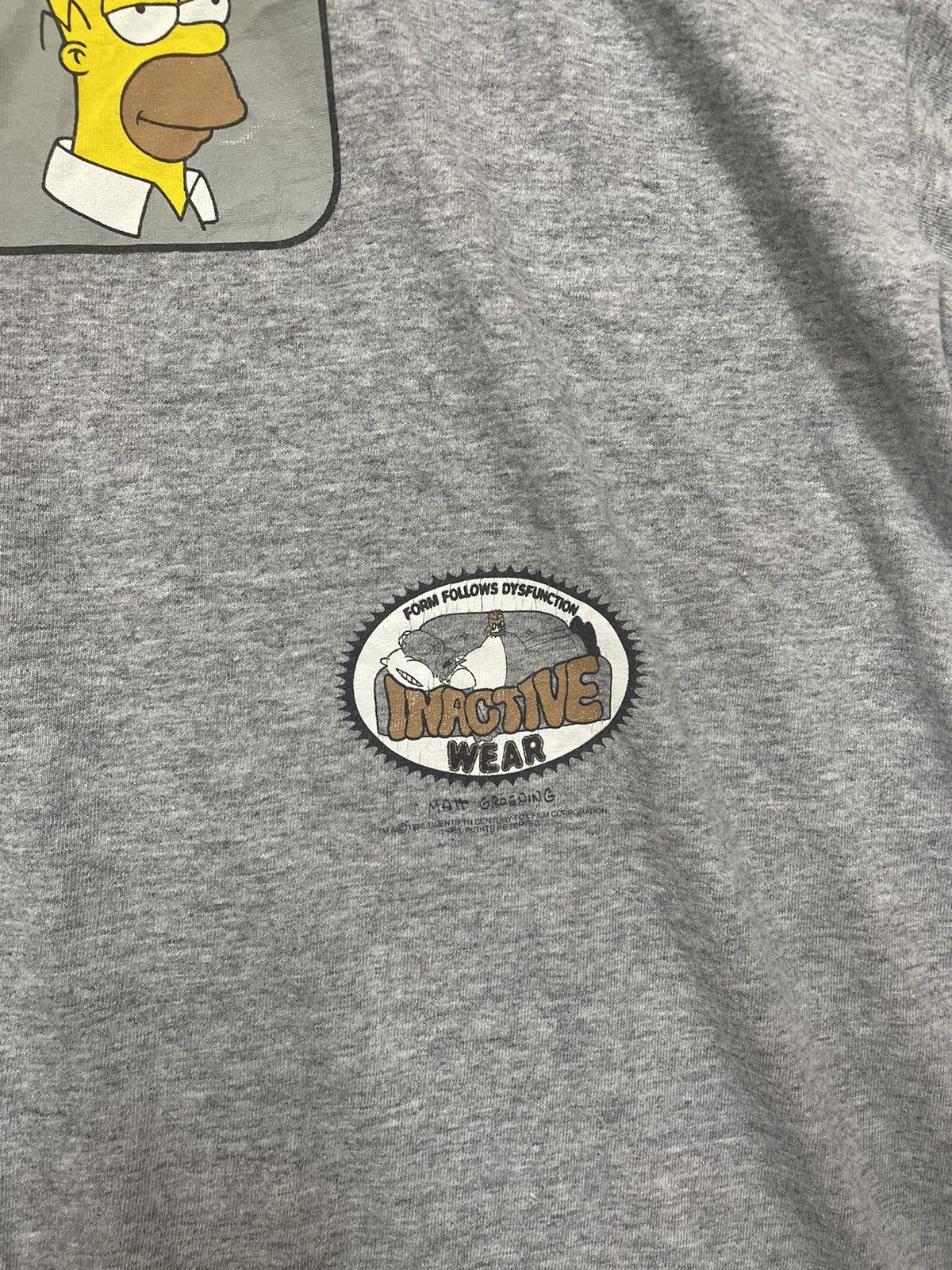 All Sport × The Simpsons VINTAGE 90S MATT GROENING INACTIVE WEAR Size US XL / EU 56 / 4 - 3 Thumbnail