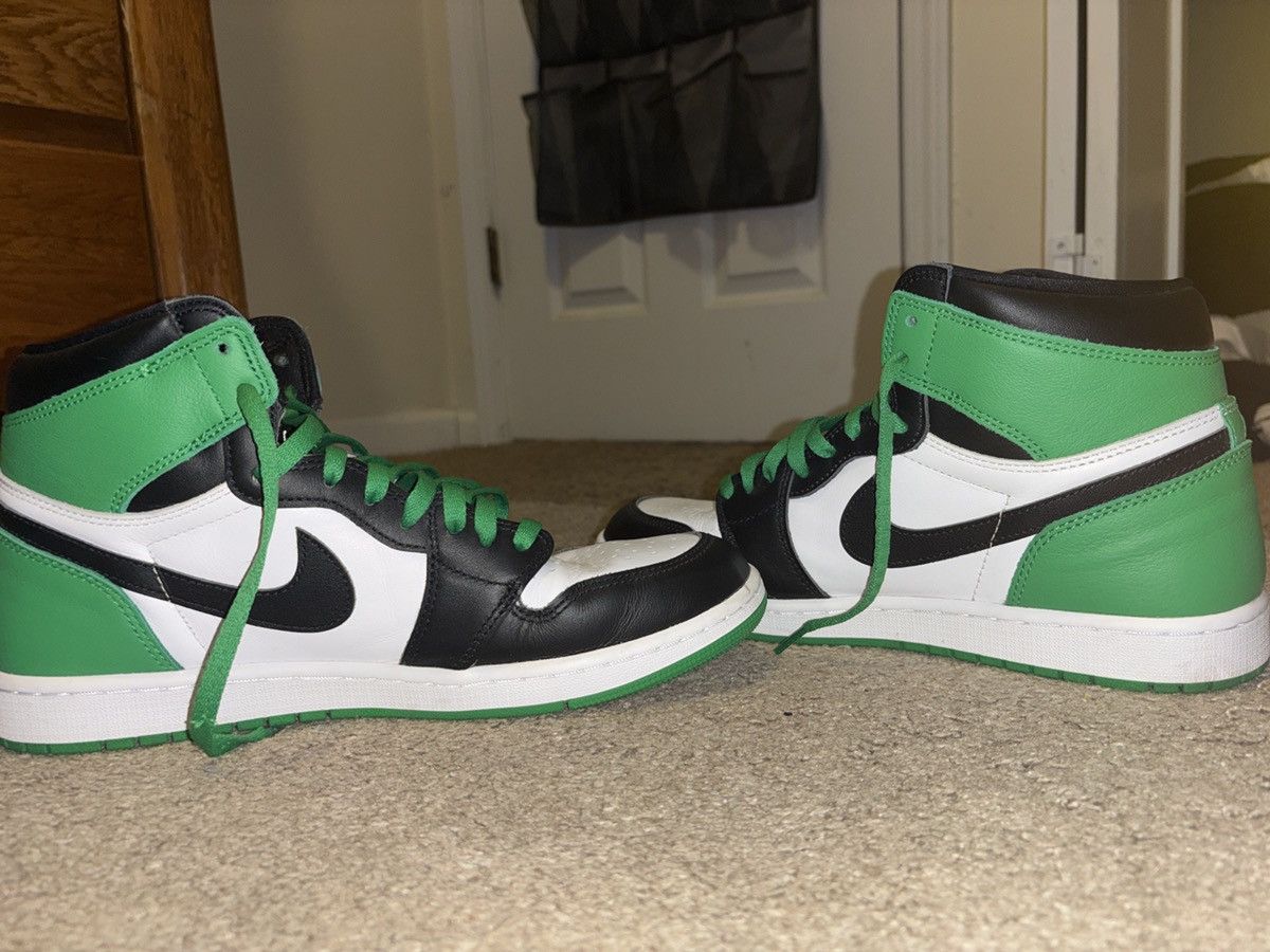 Jordan Brand Jordan 1 Lucky Green Size US 11 / EU 44 - 7 Thumbnail