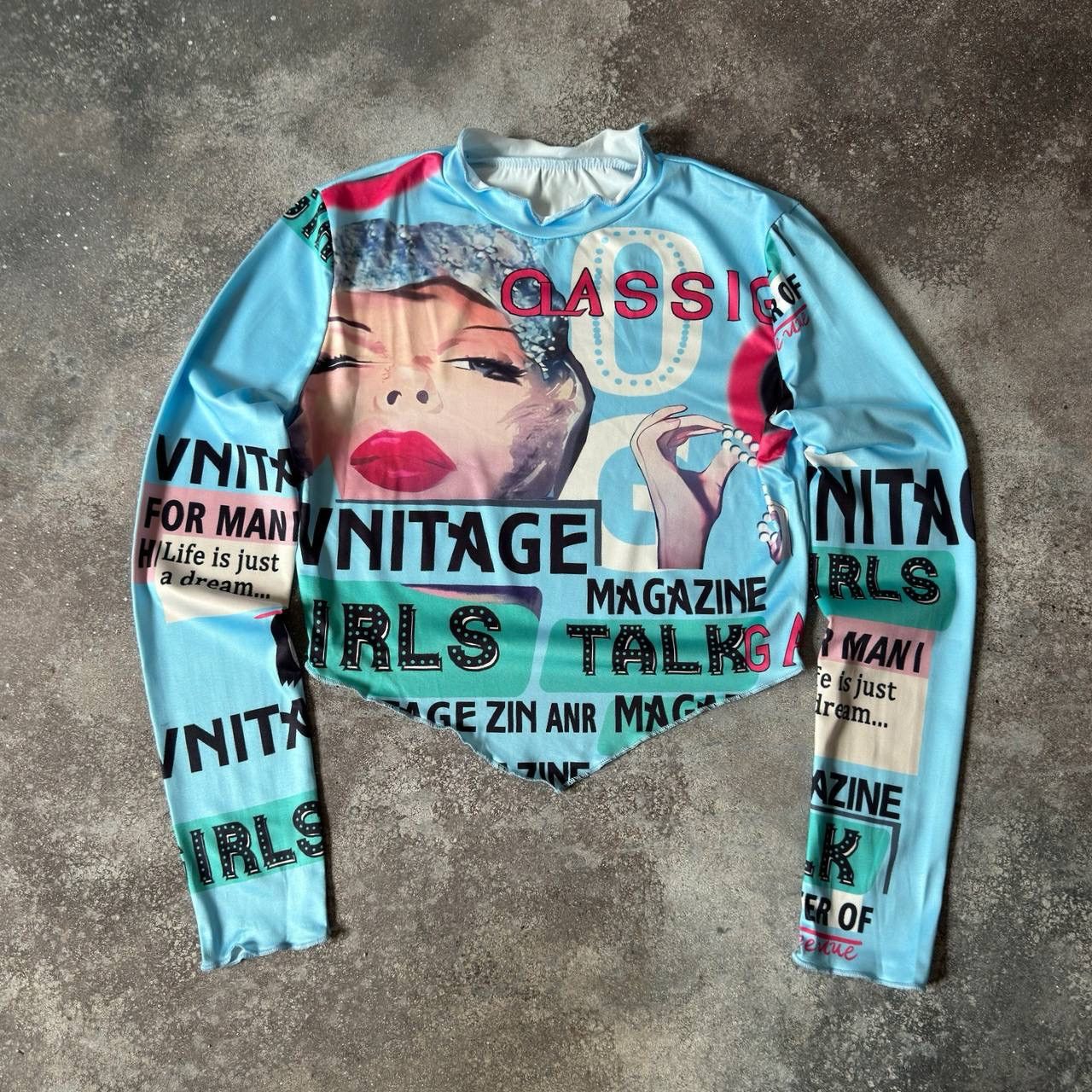 Hysteric Glamour × Japanese Brand × Vintage Amazing Vintage Long Sleeve Top Size M / US 6-8 / IT 42-44 - 1 Thumbnail