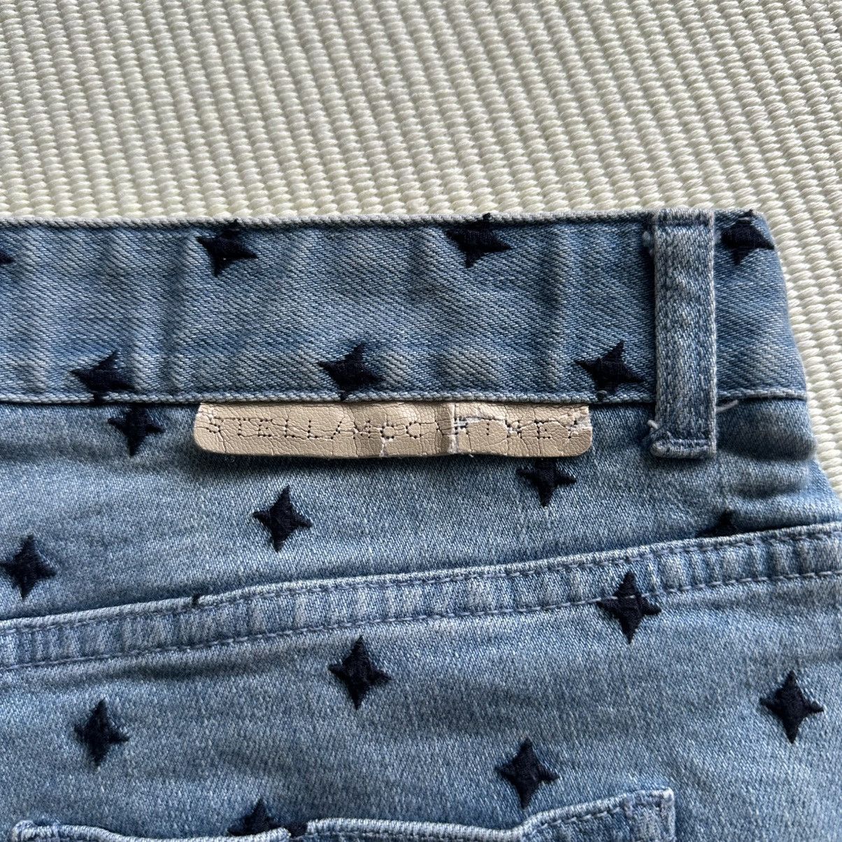Stella McCartney Stella McCartney Star Denim Tomboy Shorts Size 28" / US 6 / IT 42 - 6 Thumbnail