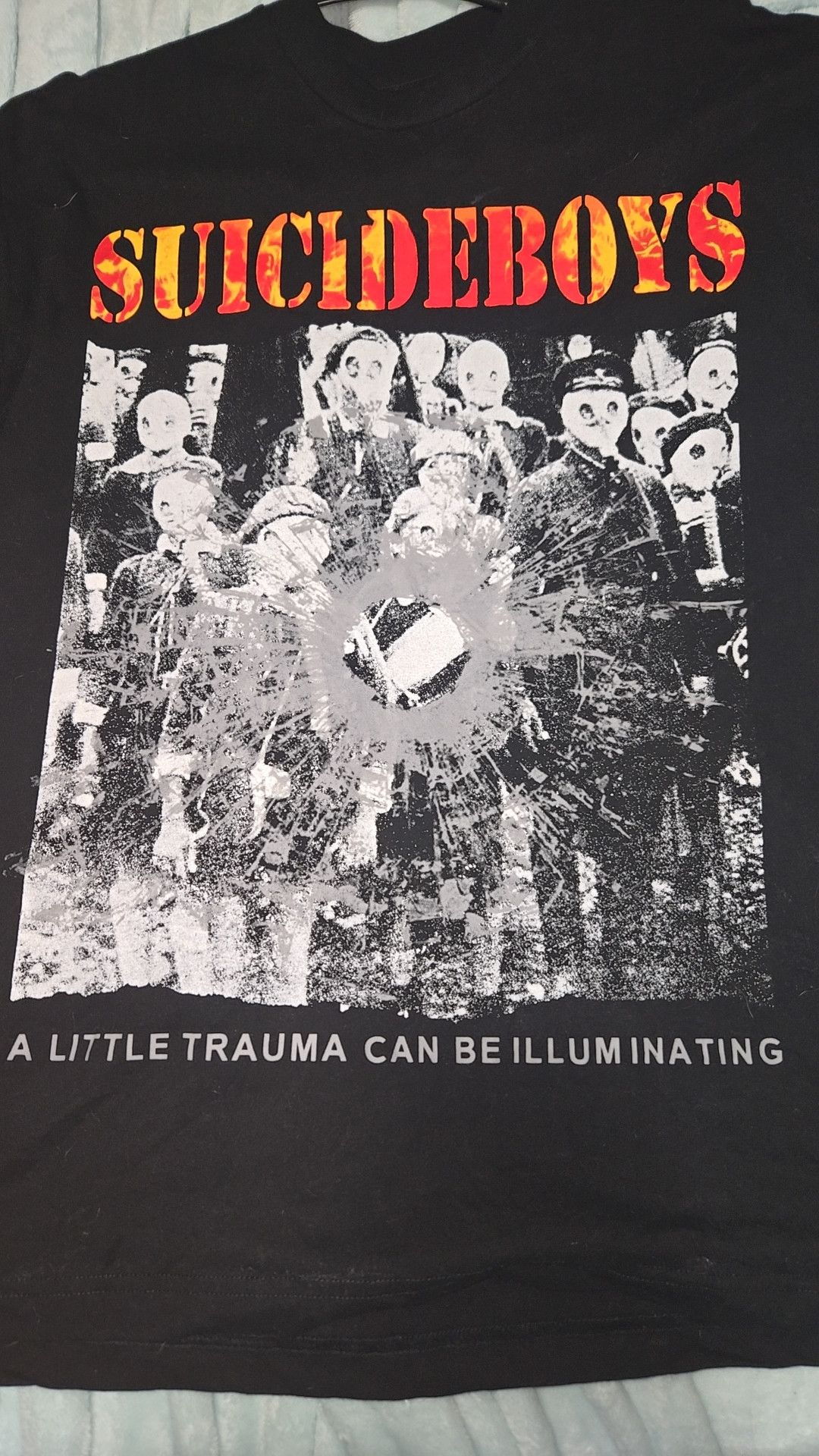 Fuck The Population × G59 Records $uicideboy$ 2017 Global Epidemic Tour Tee  L