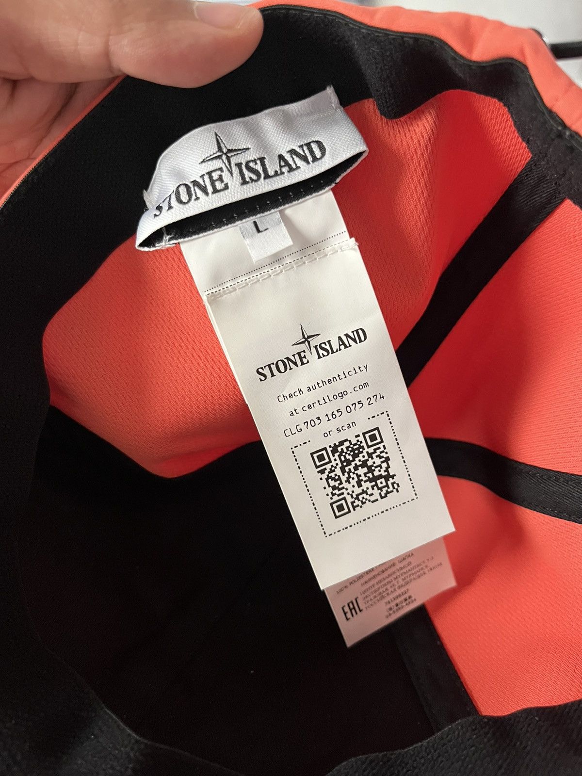 Stone Island Stone Island Hat Salmon Pink Size ONE SIZE - 6 Thumbnail