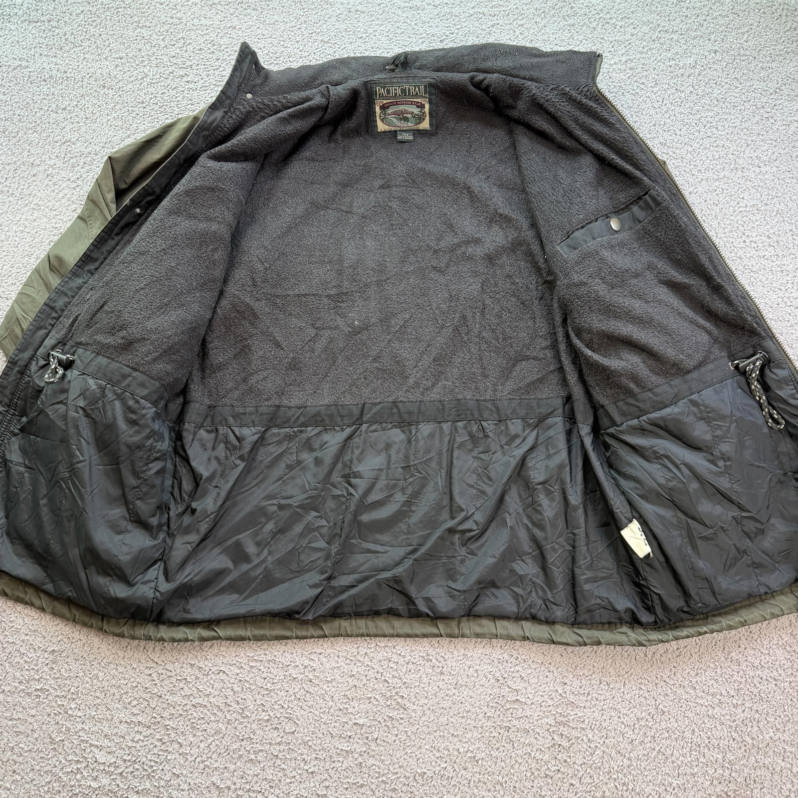 Pacific Trail Vintage 90s Pacific Trail Fleece Lined Jacket Mens M Green Size US M / EU 48-50 / 2 - 4 Thumbnail