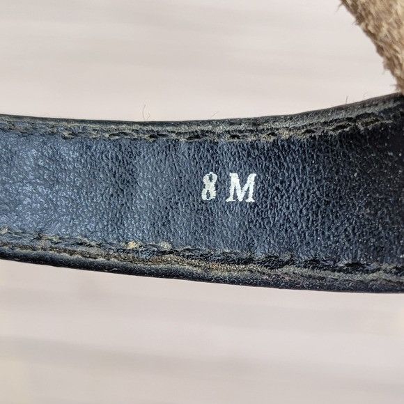 Vintage Vintage 90s y2k Mudd Piney Black Faux Vegan Leather Strappy Size US 8 / IT 38 - 7 Thumbnail