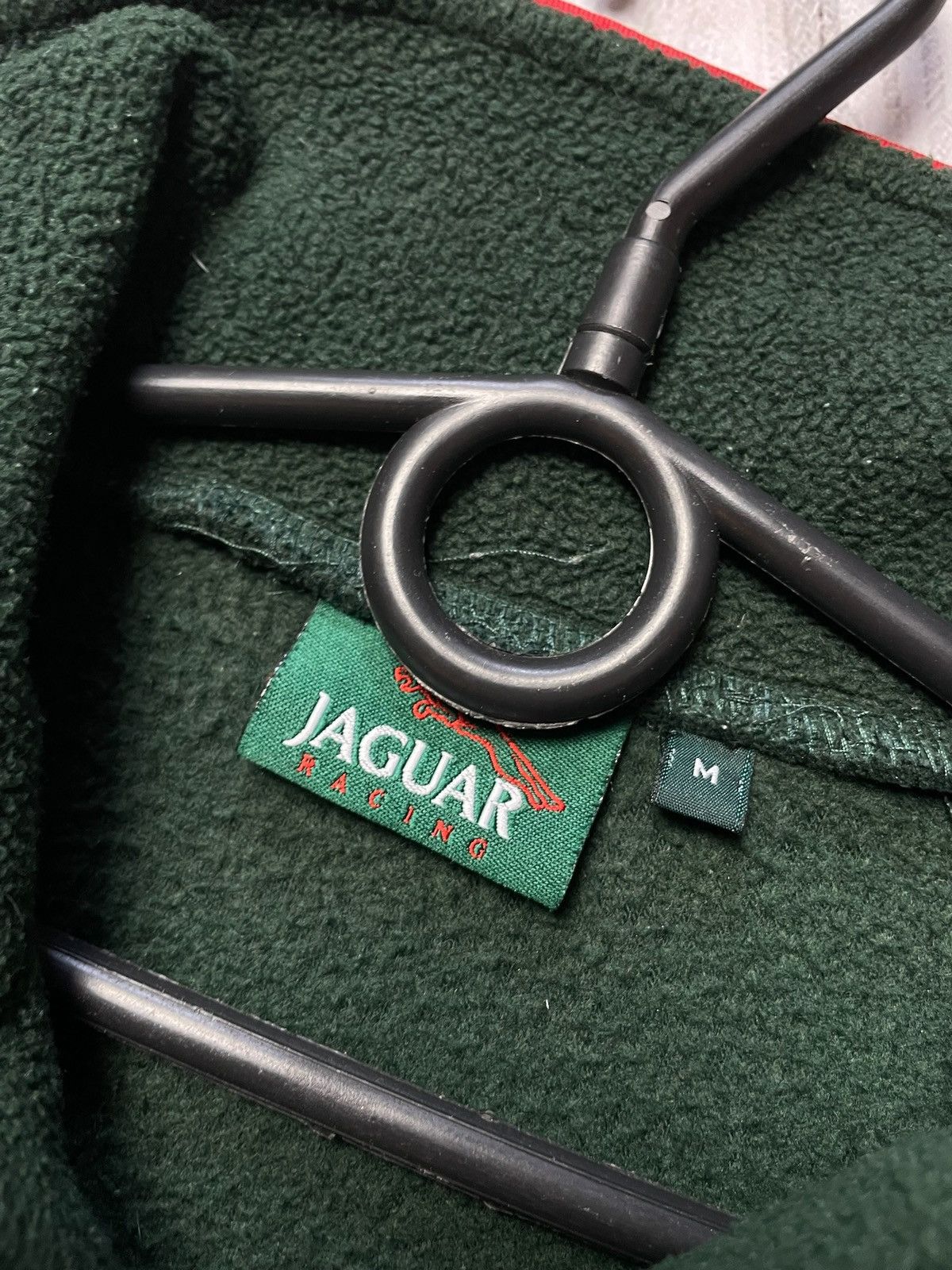 Vintage Vintage Jaguar fleece jacket size M women’s logo green Size M / US 6-8 / IT 42-44 - 3 Thumbnail