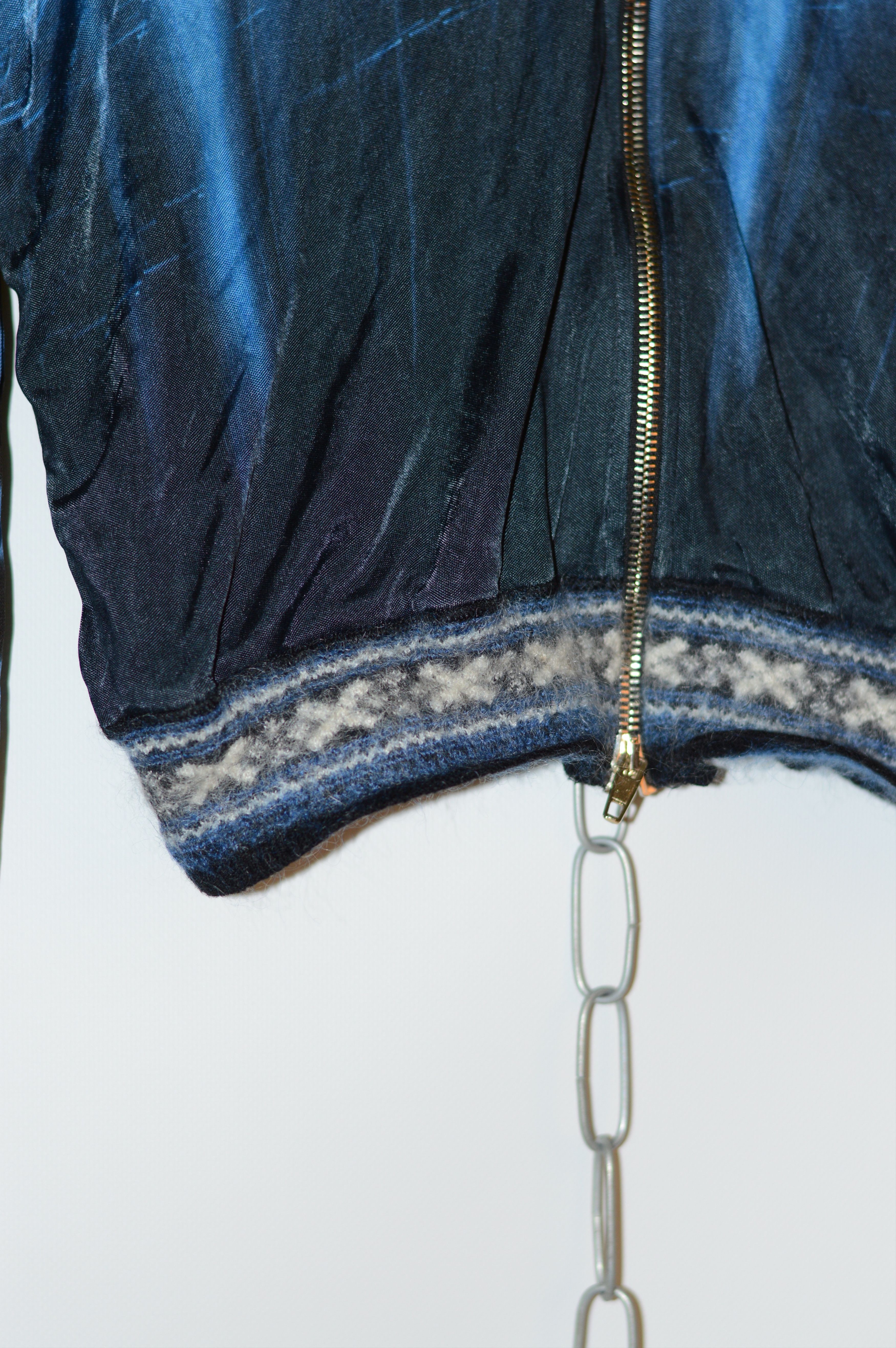 Jean Paul Gaultier Vintage Jean Paul Gaultier Soleil Blue Printed Rayon Top Size M / US 6-8 / IT 42-44 - 9 Thumbnail