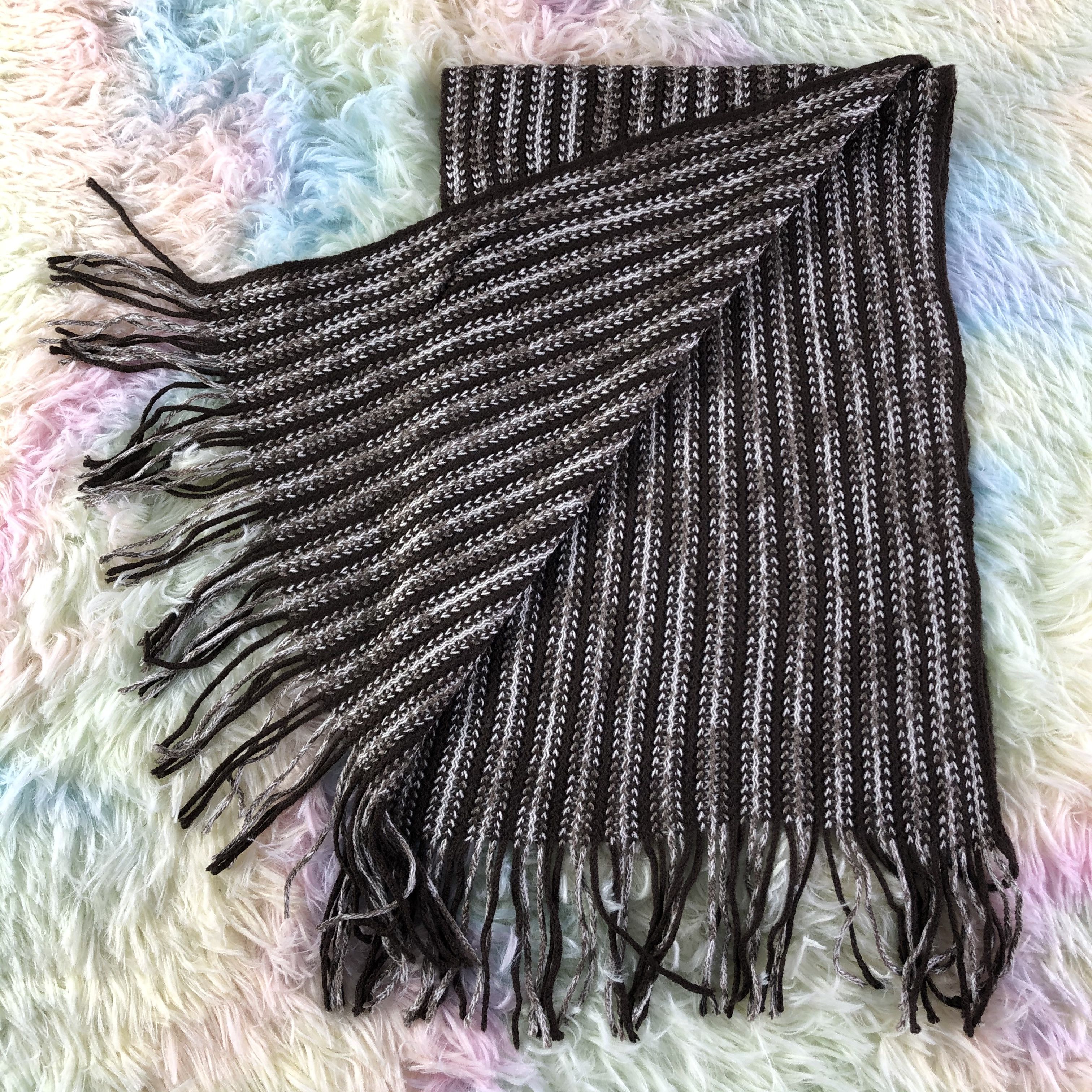 L.L. Bean × Vintage L.L. Bean Scarf / Muffler / Neckwear - KM318 Size ONE SIZE - 4 Thumbnail