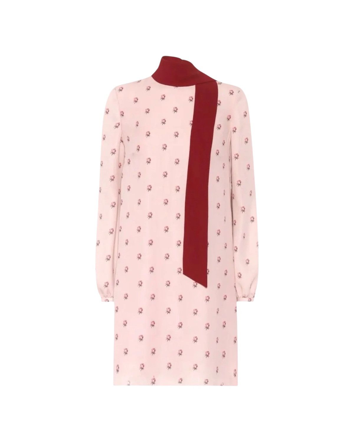 Valentino Valentino Floral-print Silk Crepe de Chine Mini Dress Size XS / US 0-2 / IT 36-38 - 1 Thumbnail