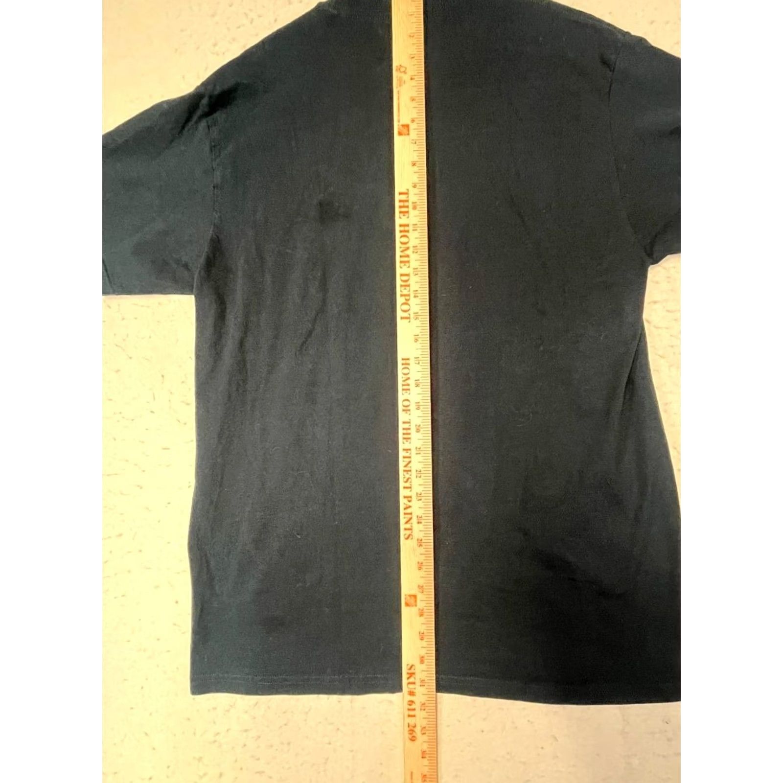 Vintage Woodstock T-Shirt Black XL Unisex Adults Short Sleeve Peace 60s Love Music Mens Size US XL / EU 56 / 4 - 3 Thumbnail