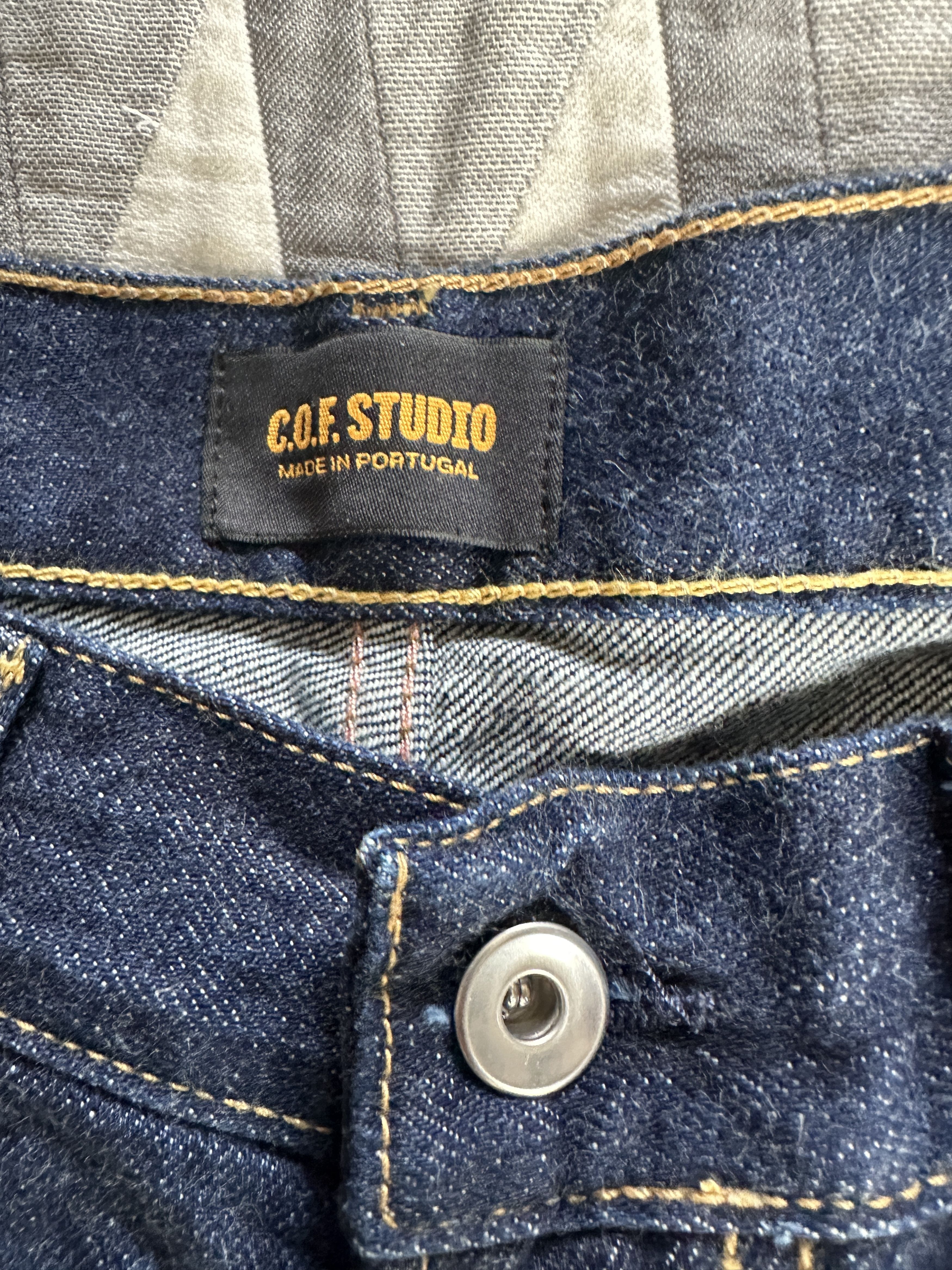 C.O.F. Studio M2 Limited Edition Kuroki Selvedge Denim Size US 30 / EU 46 - 8 Thumbnail