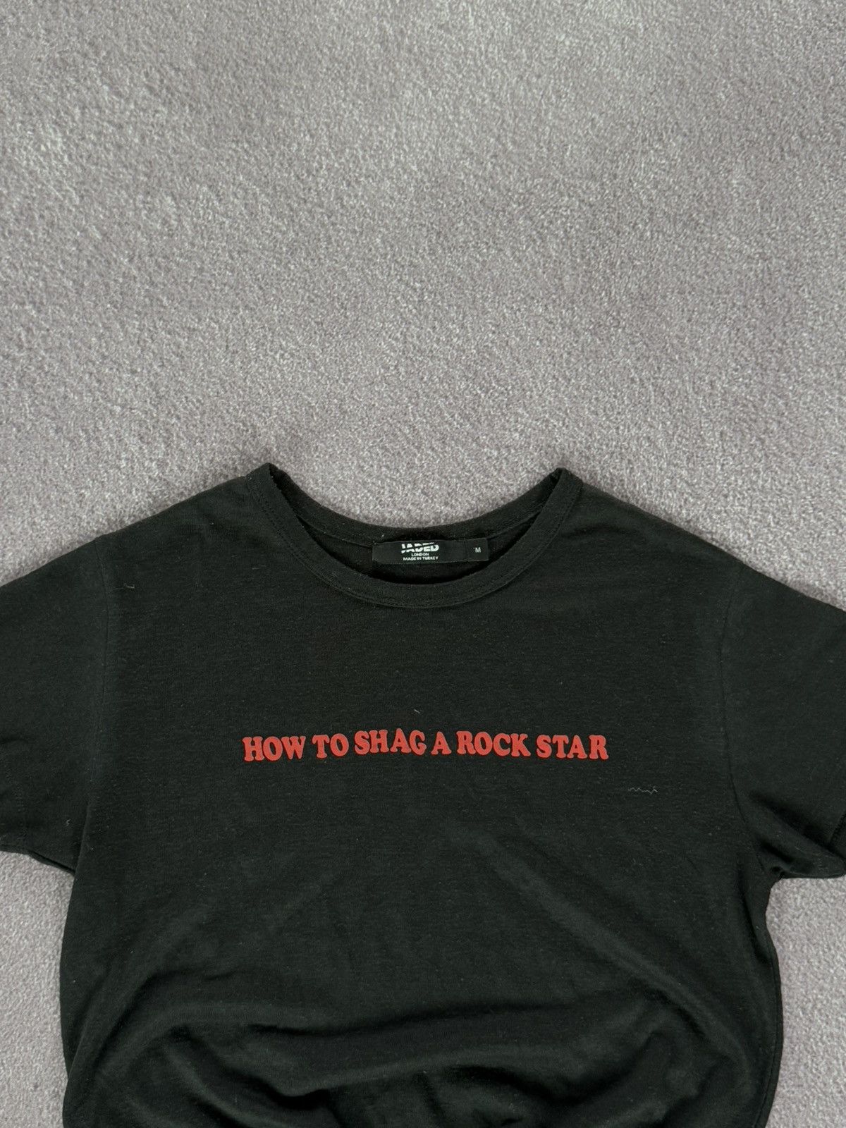 Jaded London 00s Jaded London “How To Shag A Rockstar” Y2K T-Shirt Size M / US 6-8 / IT 42-44 - 2 Thumbnail