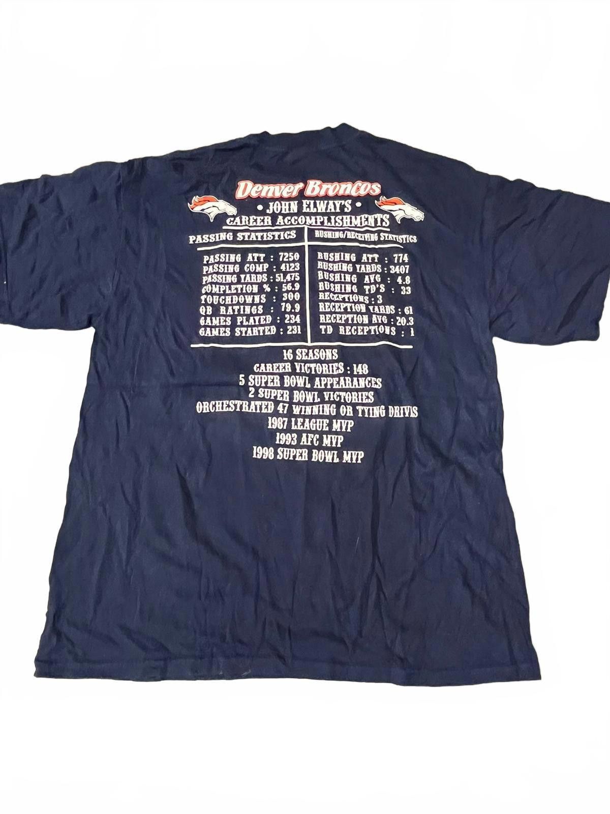 Sports Specialties Denver Broncos John Elway Career to Remember T-Shirt Size US L / EU 52-54 / 3 - 3 Thumbnail