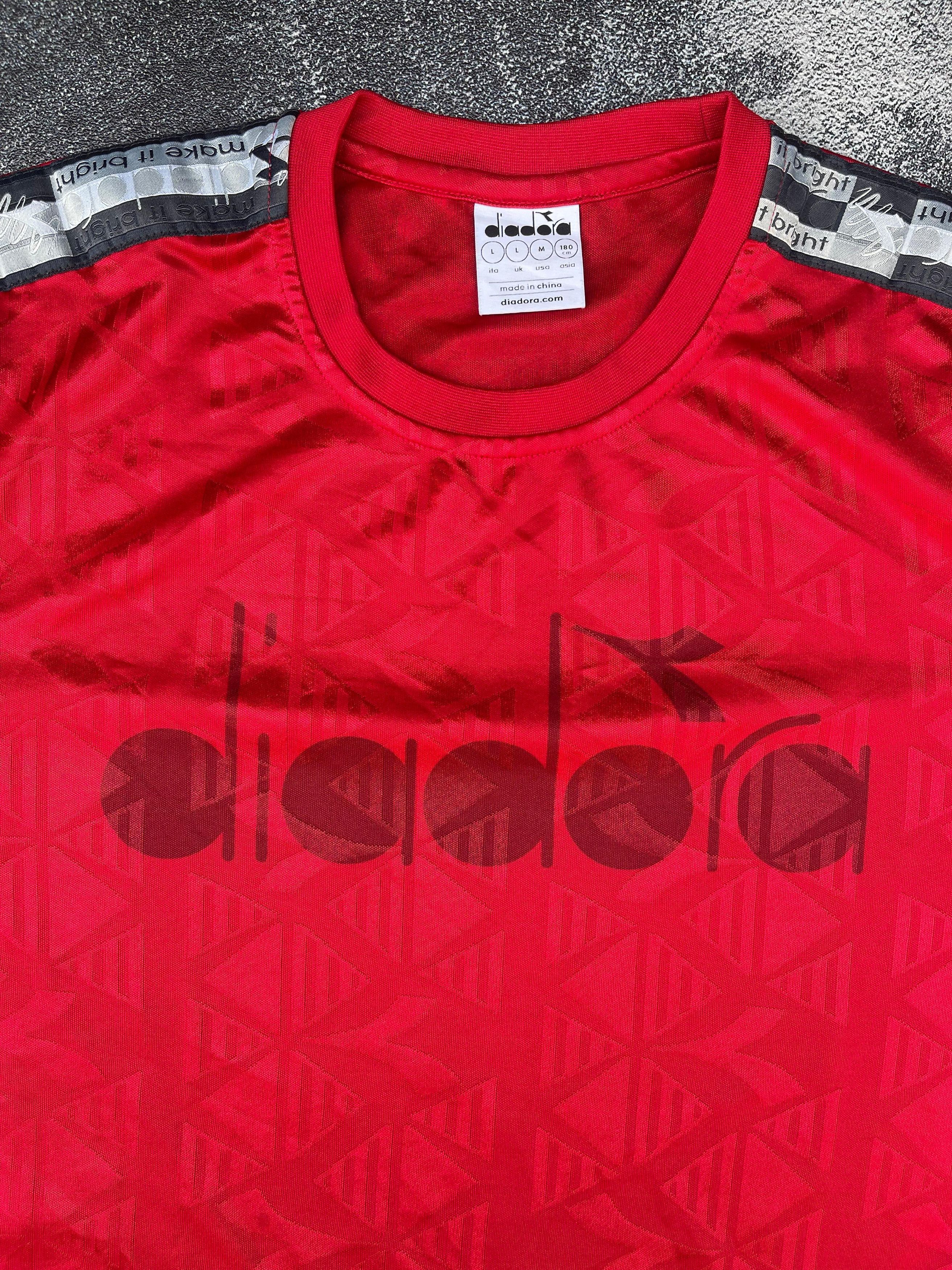 Diadora × Vintage Vintage Jersey 2000s Diadora Size US L / EU 52-54 / 3 - 2 Thumbnail