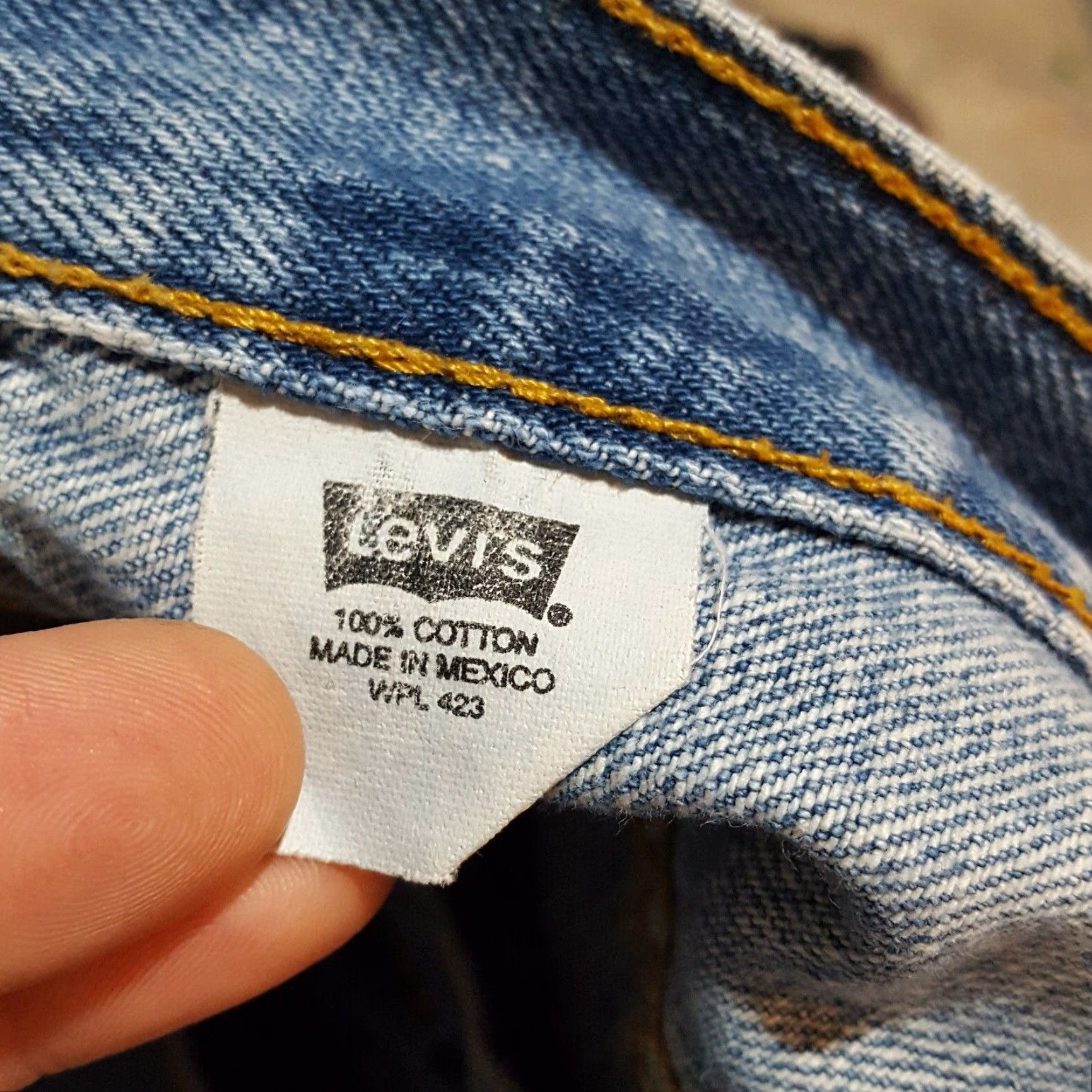 Levi's VINTAGE Levi's 501 Jeans Men Size 38x32 Straight Leg Denim Blue 90s Y2K Classic Size US 38 / EU 54 - 8 Thumbnail