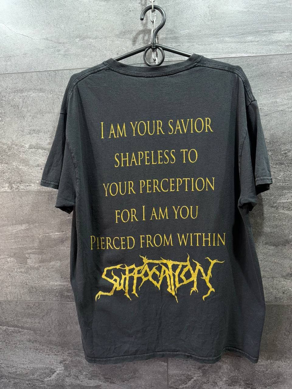 Band Tees Vintage Suffocation Pierced From Within Shirt Black Band Tee Size US M / EU 48-50 / 2 - 8 Thumbnail