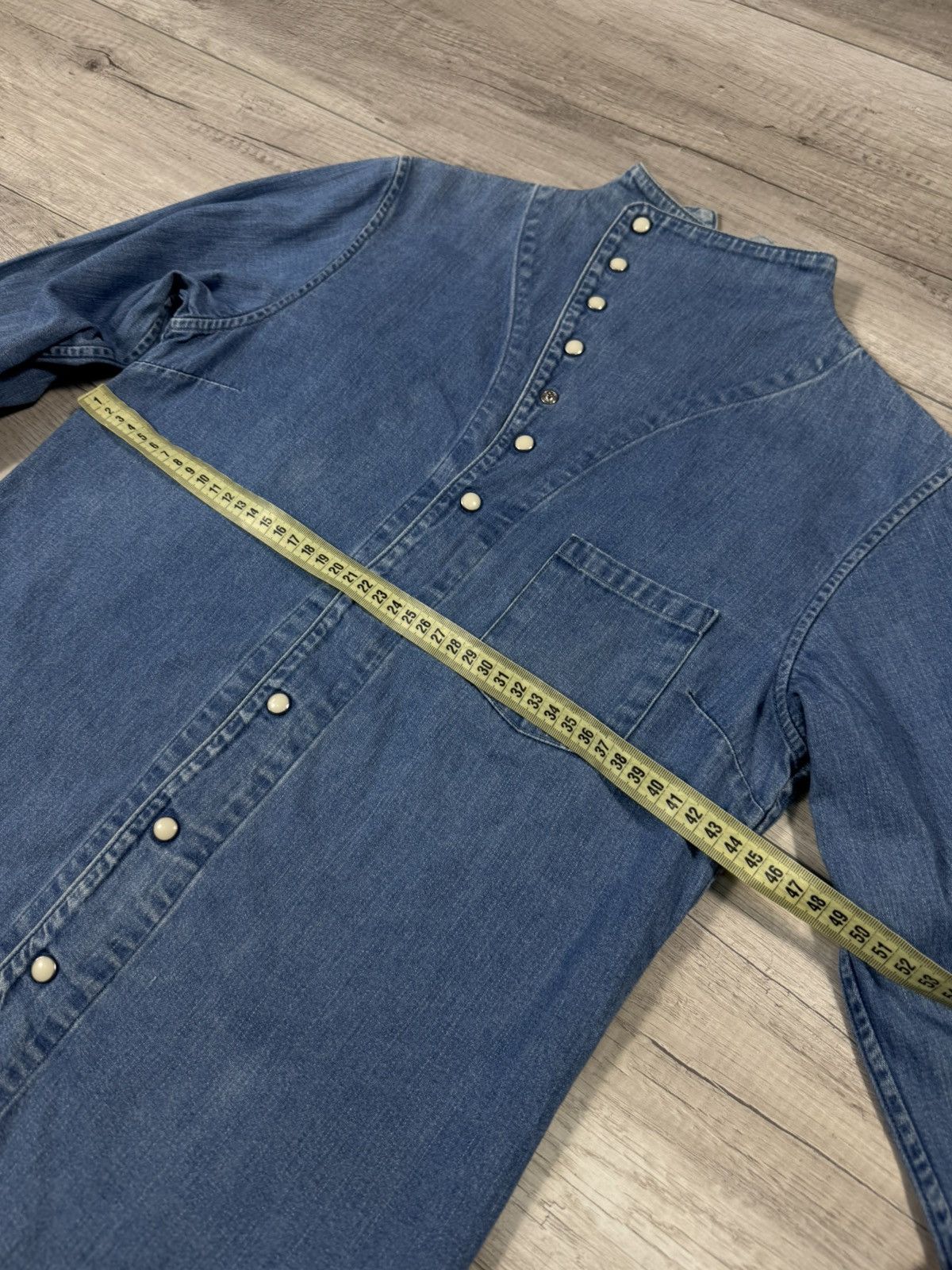 Kapital Kapital Japan Cotton Denim Western Shirt Size S 1 Size US S / EU 44-46 / 1 - 7 Thumbnail