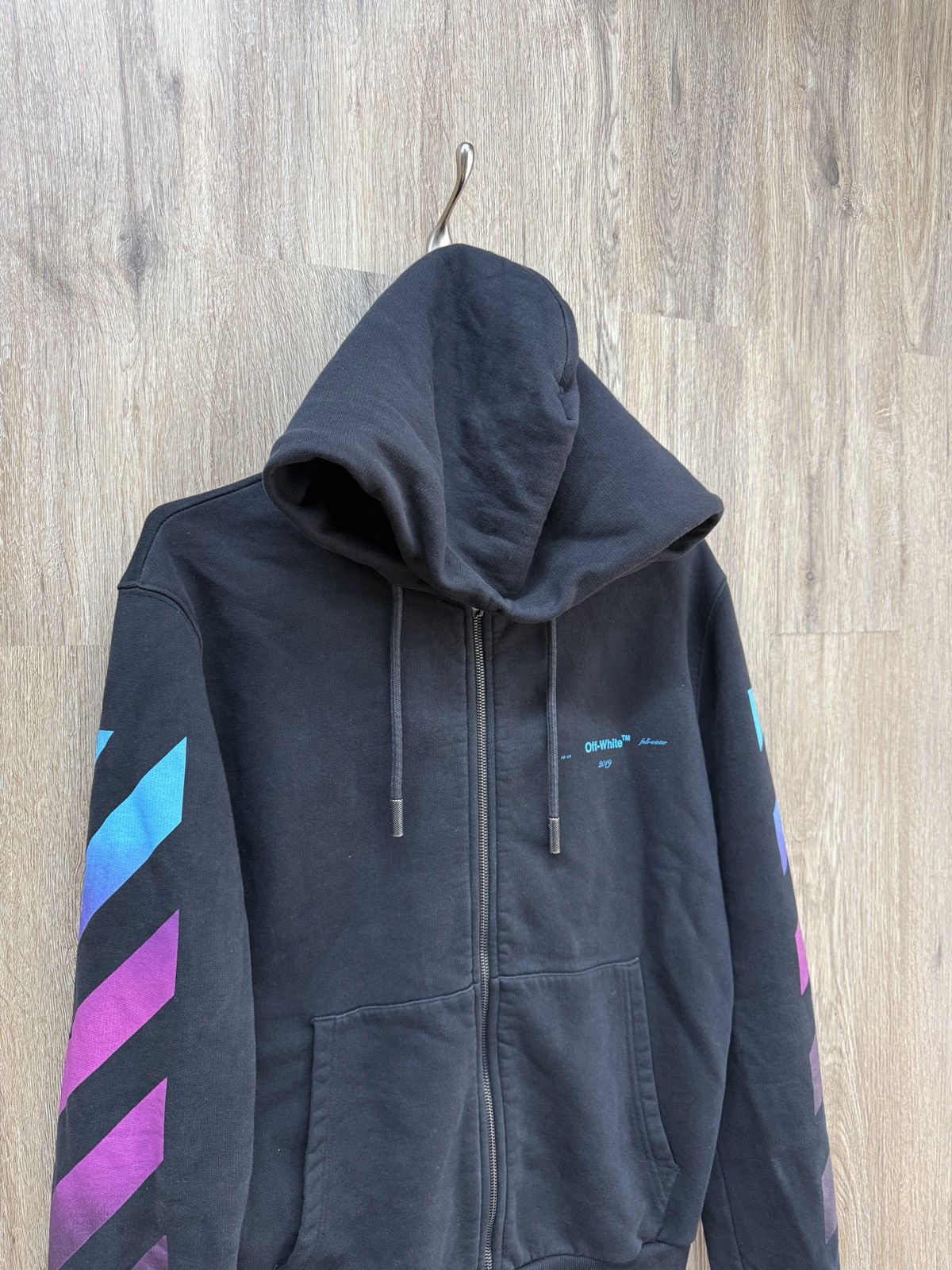 Off-White Off White Zip Up Hoodie Size US S / EU 44-46 / 1 - 3 Thumbnail