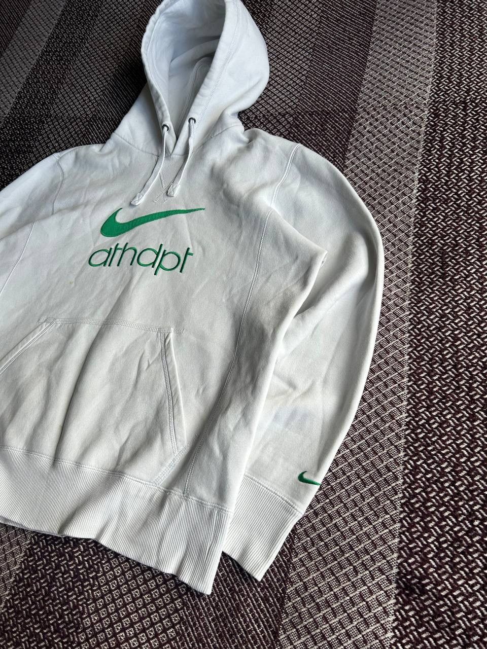 Vintage Vintage Big Logo Nike Athdpt Hoodie Unisex Size M Size US M / EU 48-50 / 2 - 2 Thumbnail