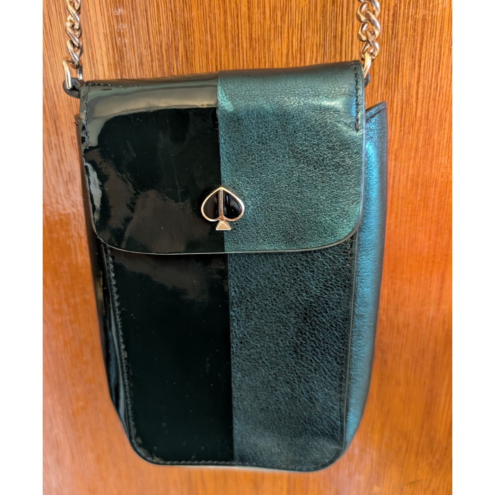 Kate Spade KATE SPADE Phone Bag Chain Strap Evergreen EUC Size ONE SIZE - 2 Thumbnail