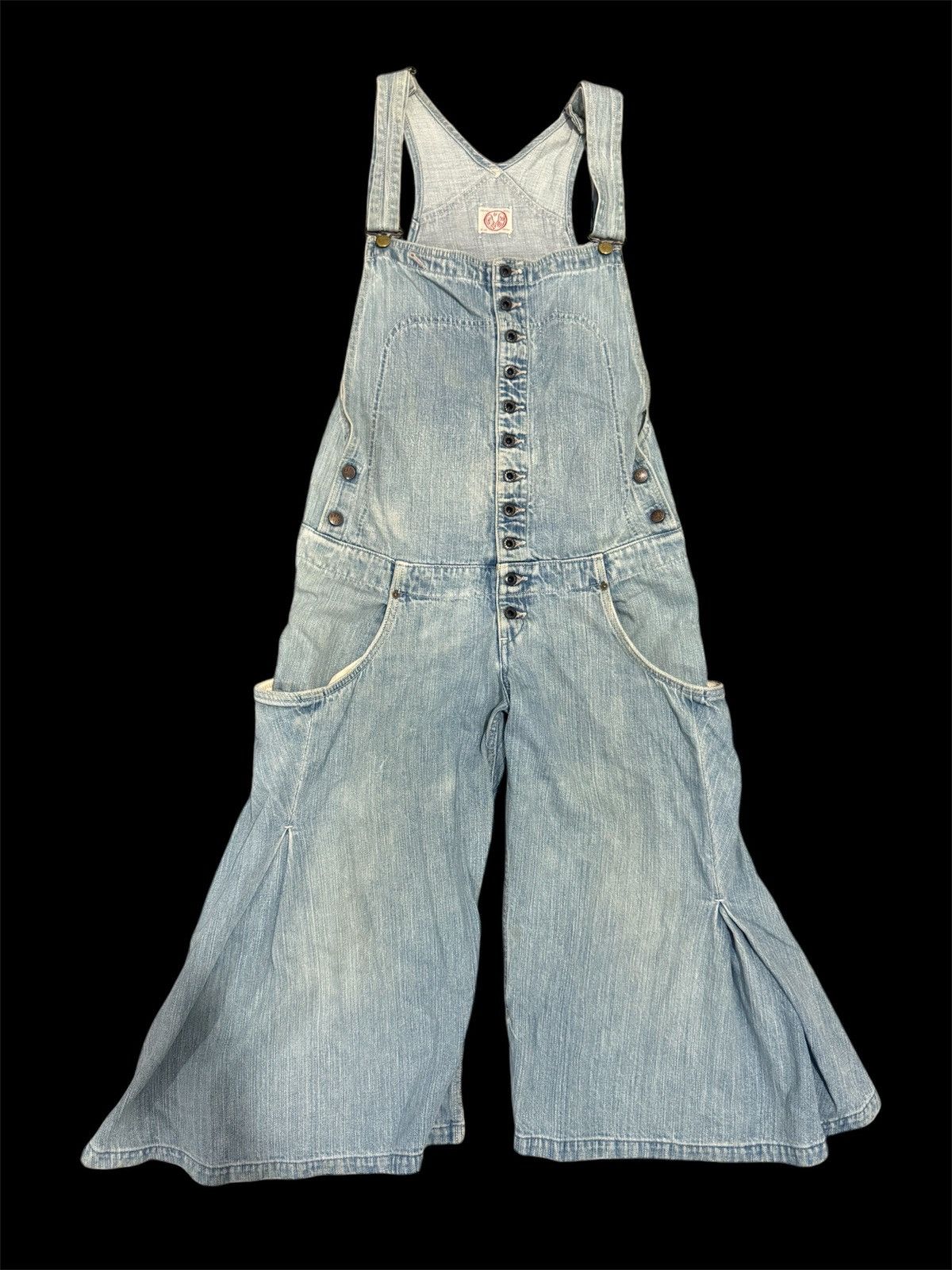 Kapital × Kapital Kountry Kapital Blue Hands Jumpsuits Overall Vintage Japanese Style Size 32" / US 10 / IT 46 - 1 Thumbnail