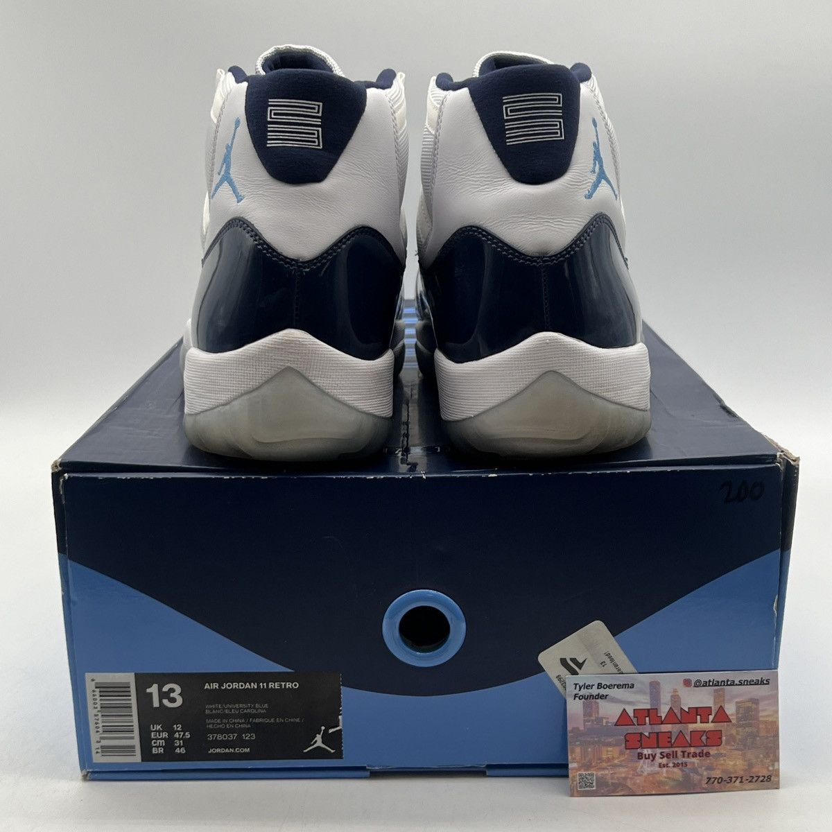 Jordan Brand Air Jordan 11 win like 96 Size US 13 / EU 46 - 3 Thumbnail