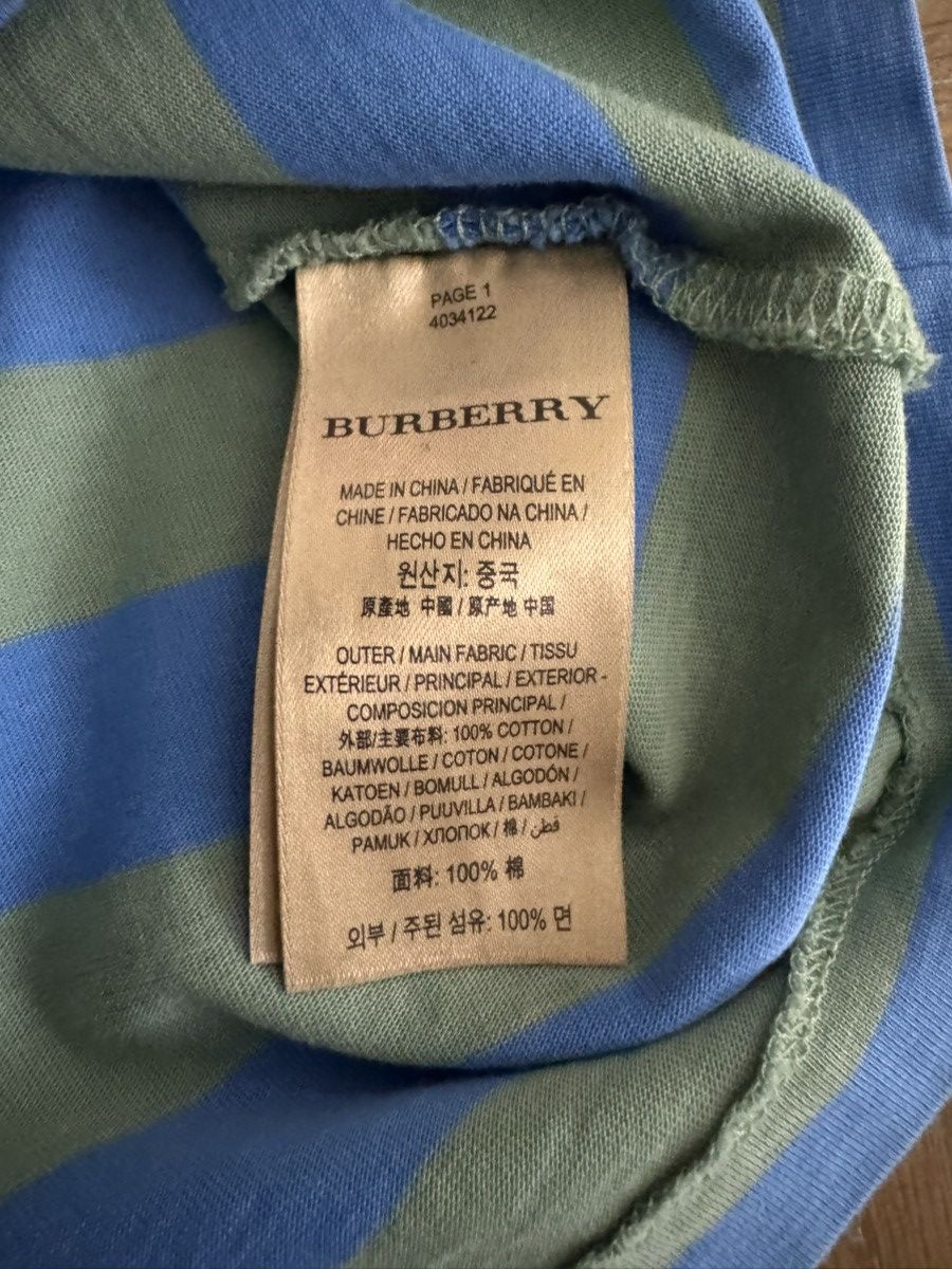 Burberry Burberry Men’s striped t-shirt Size US M / EU 48-50 / 2 - 10 Thumbnail