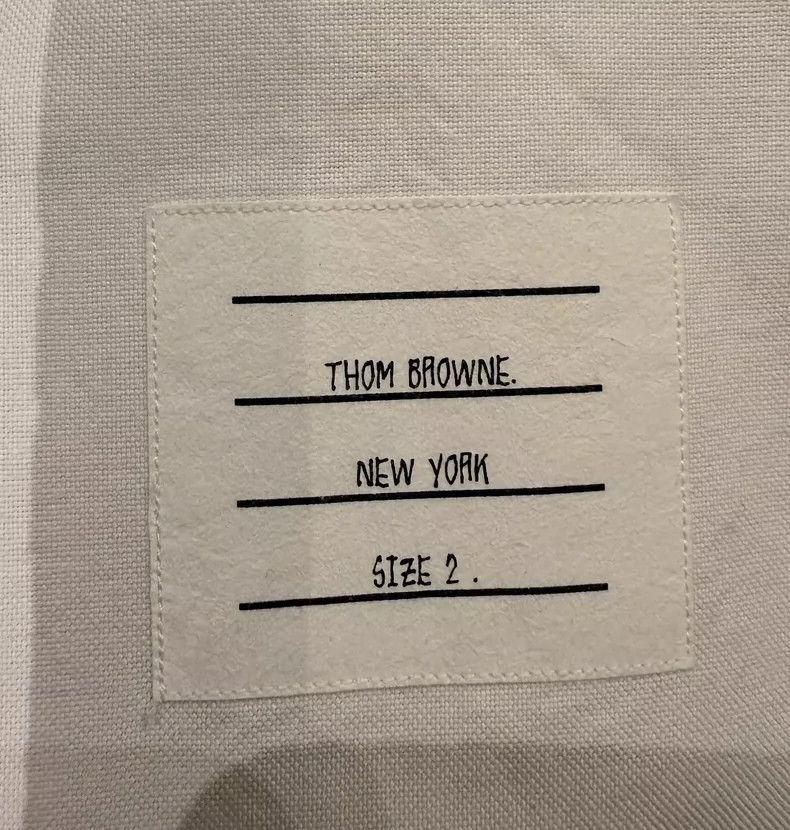 Thom Browne Thom browne Classic double-sleeved shirt 2504-Nextarrow Size US M / EU 48-50 / 2 - 4 Thumbnail