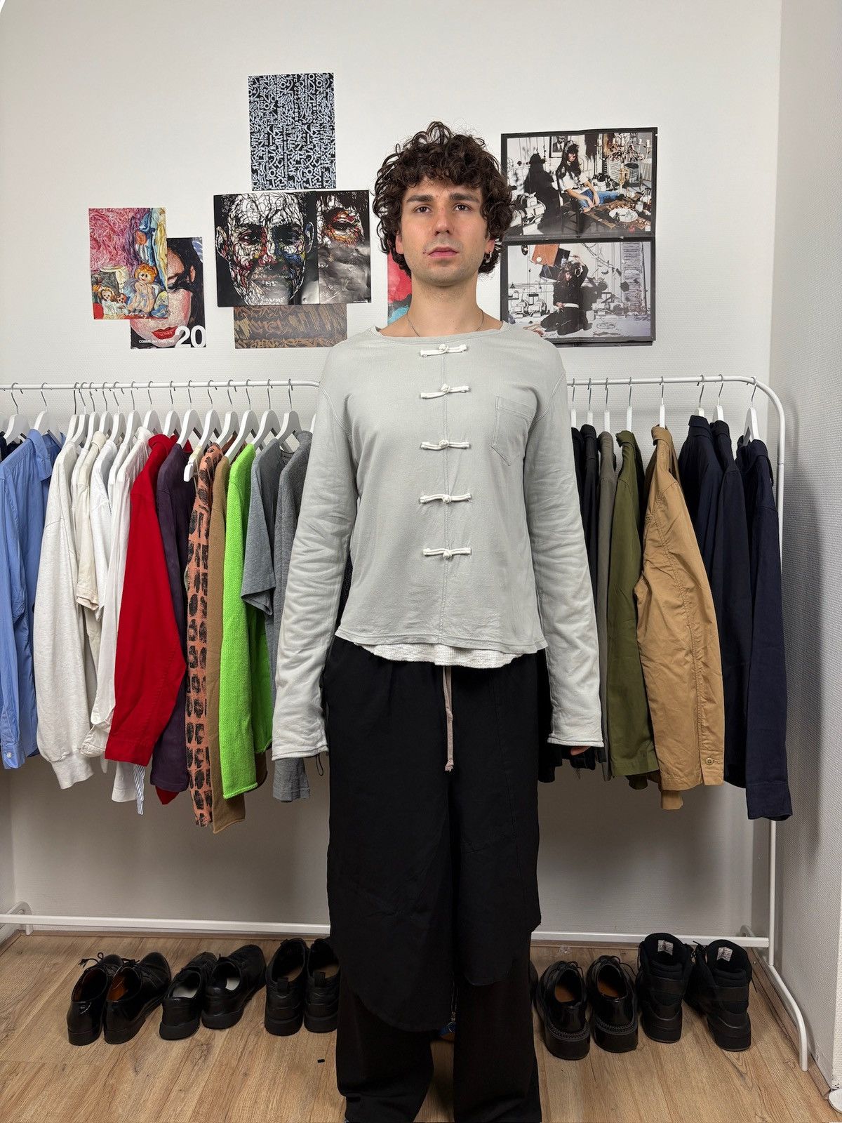 Facetasm Japanese Style Double Knit Sweatshirt