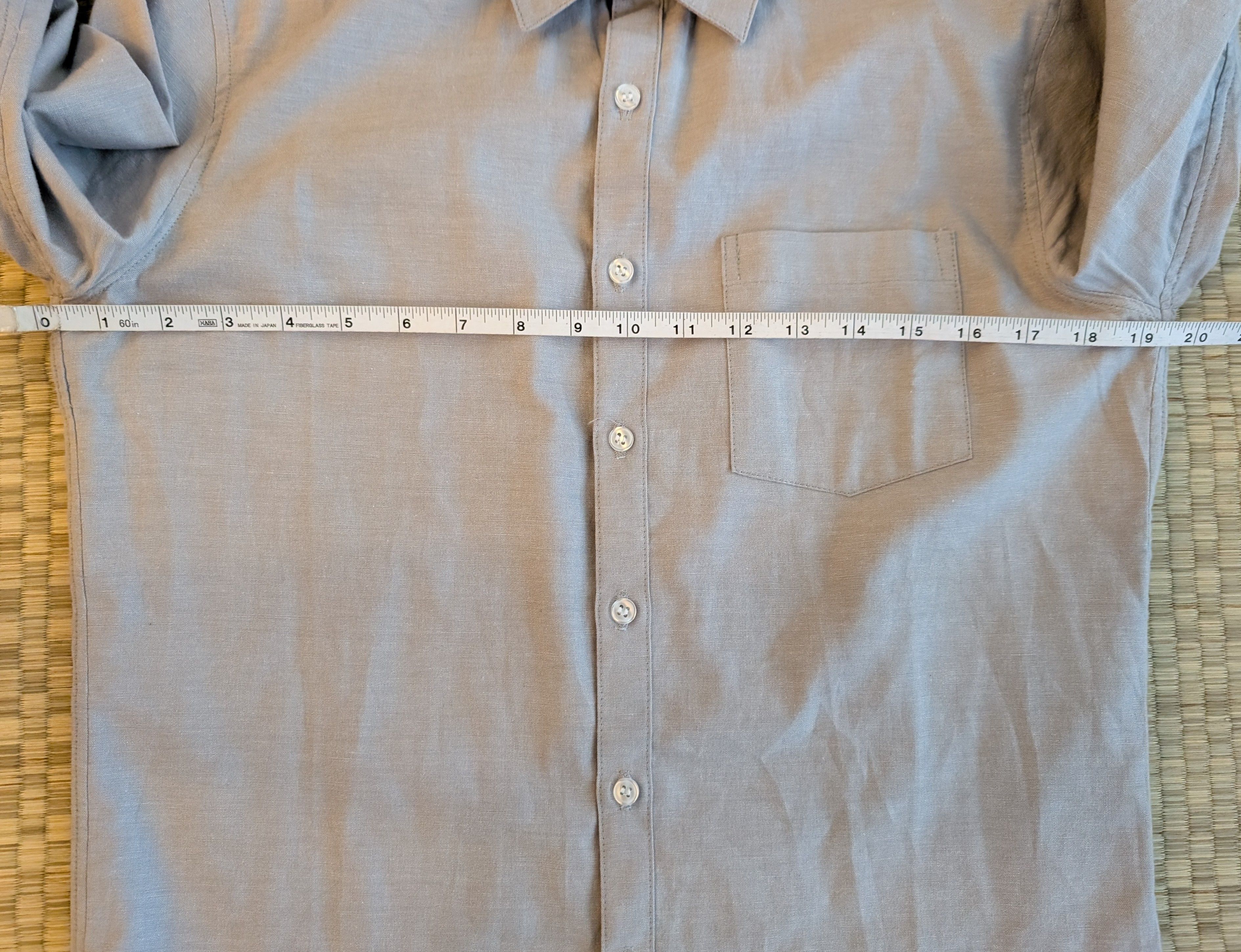 Other Armitage & Macmillan Pocket Dress Shirt Gray Made in USA Size US S / EU 44-46 / 1 - 5 Thumbnail