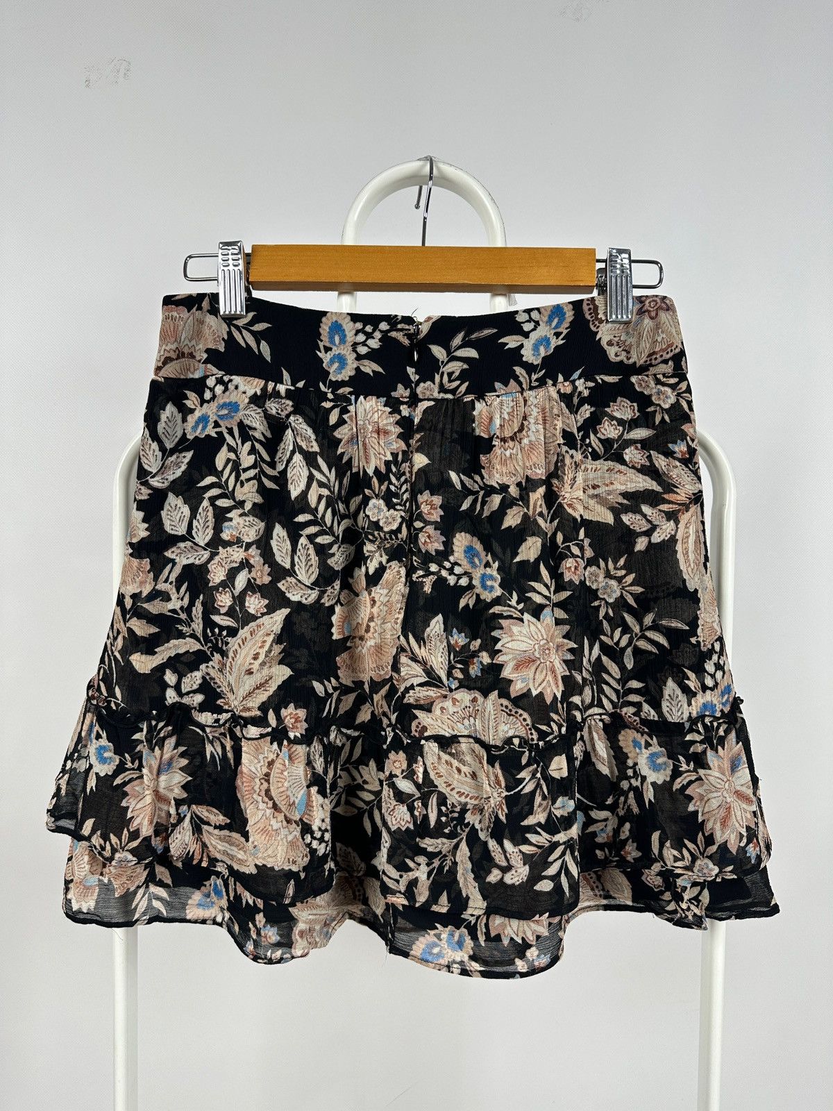 Sezane Sezane Carolina Floral Print Mini Skirt Size 26" / US 2 / IT 38 - 11 Thumbnail