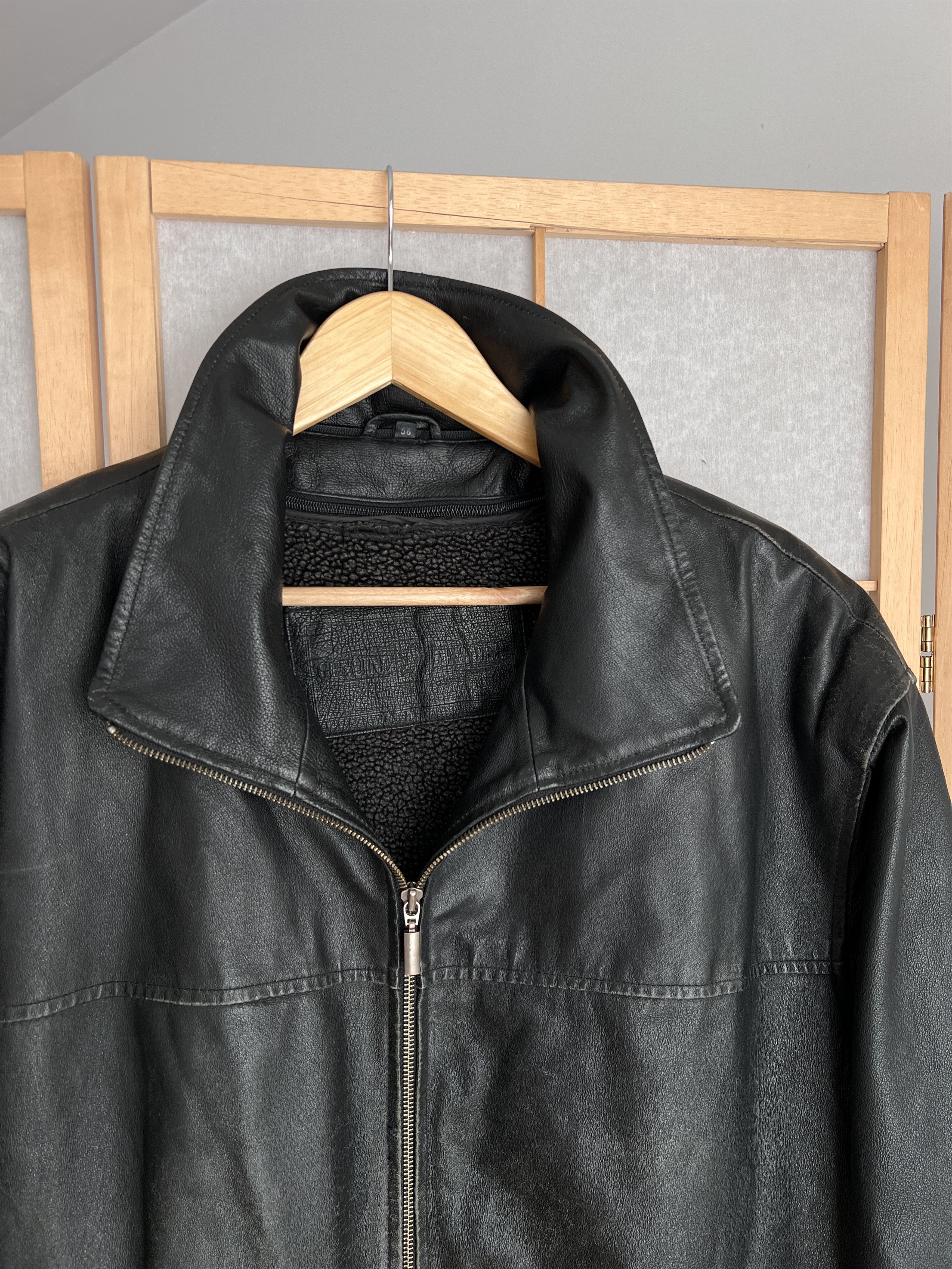 Hysteric Glamour 90s real leather jacket coat boxy fit y2k avant garde opium Size US XL / EU 56 / 4 - 14 Thumbnail