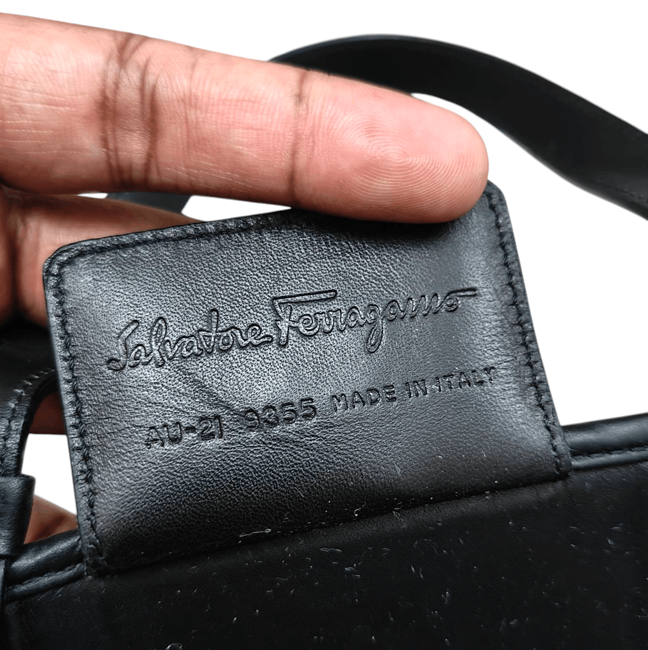 Salvatore Ferragamo Salvatore Ferragamo Black Gancini Handbag Size ONE SIZE - 2 Thumbnail