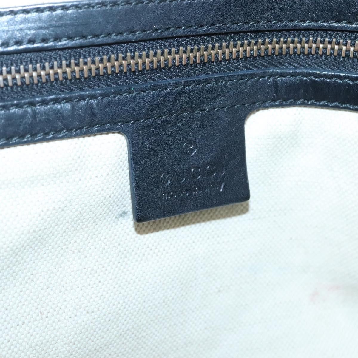 Gucci GUCCI GG Canvas Tote Bag Black Gold Size ONE SIZE - 14 Thumbnail