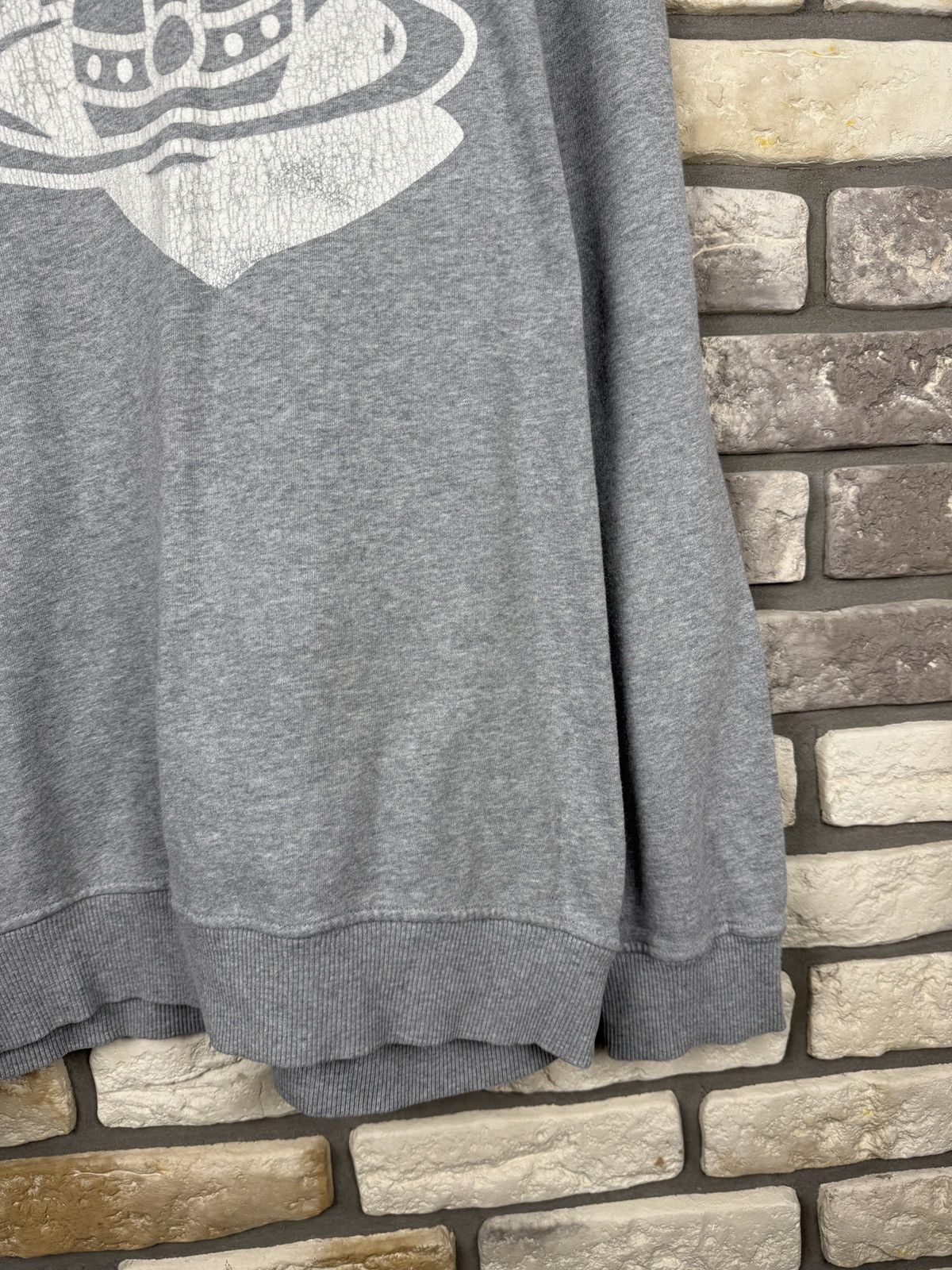 Designer × Vivienne Westwood oversize sweatshirt sweater Vivienne Westwood Anglomania Size US XXL / EU 58 / 5 - 3 Thumbnail